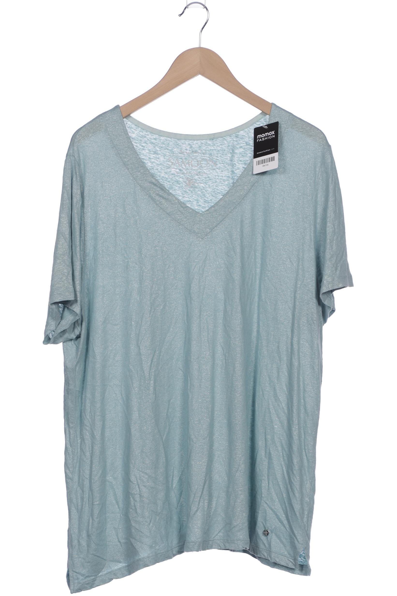 

Samoon by Gerry Weber Damen T-Shirt, hellblau, Gr. 48