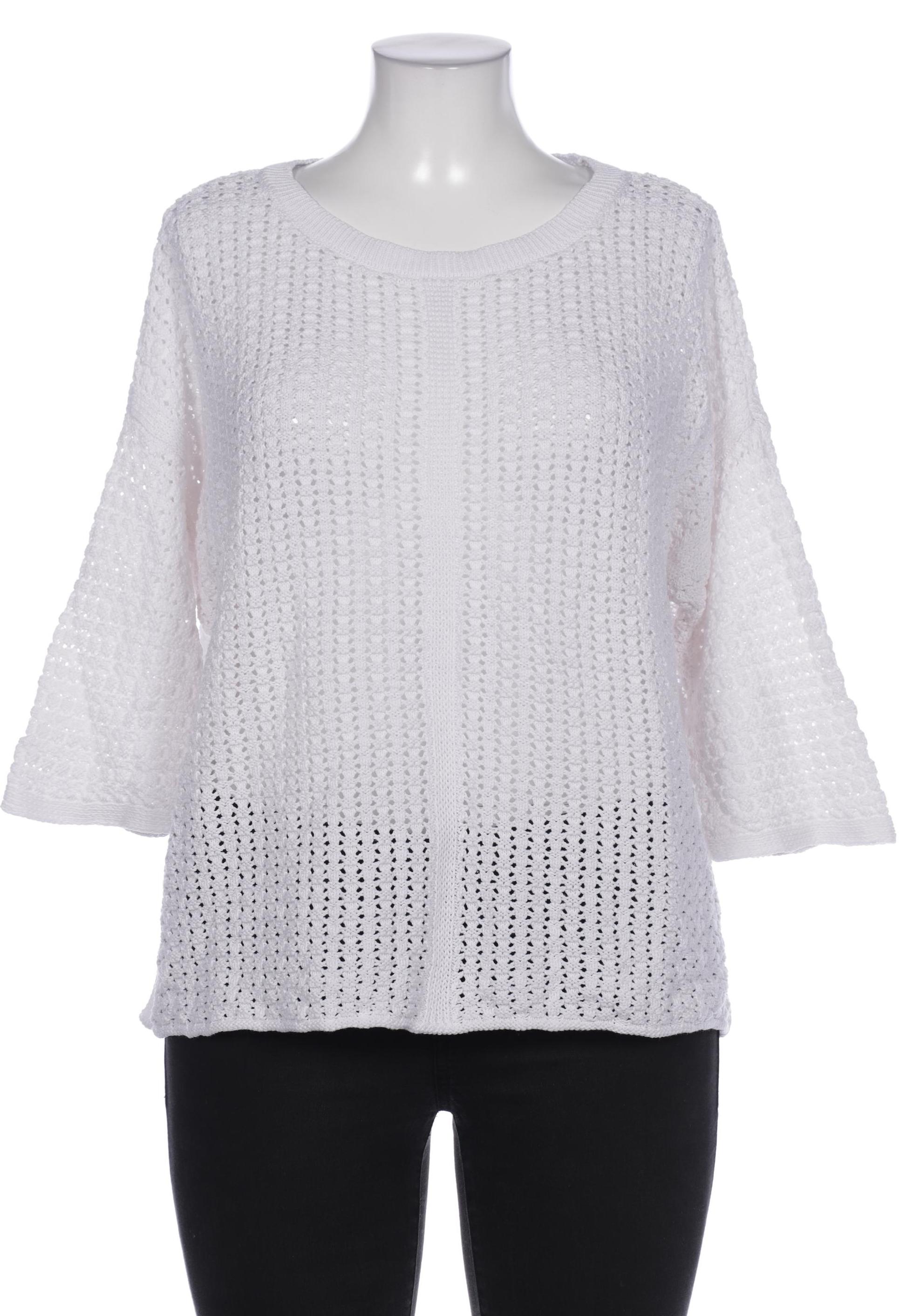 

Samoon by Gerry Weber Damen Pullover, weiß, Gr. 48