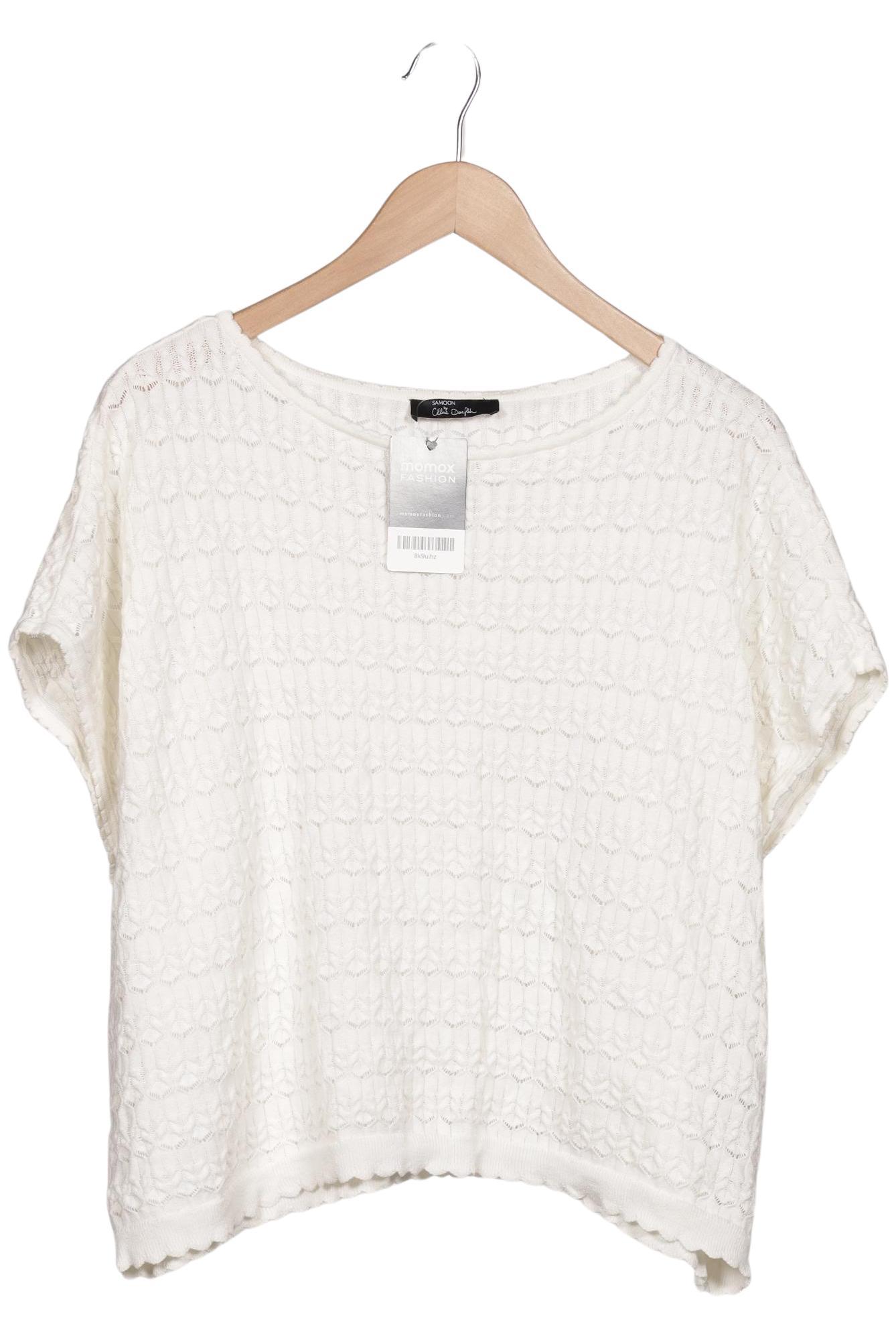 

Samoon by Gerry Weber Damen Pullover, cremeweiß, Gr. 48