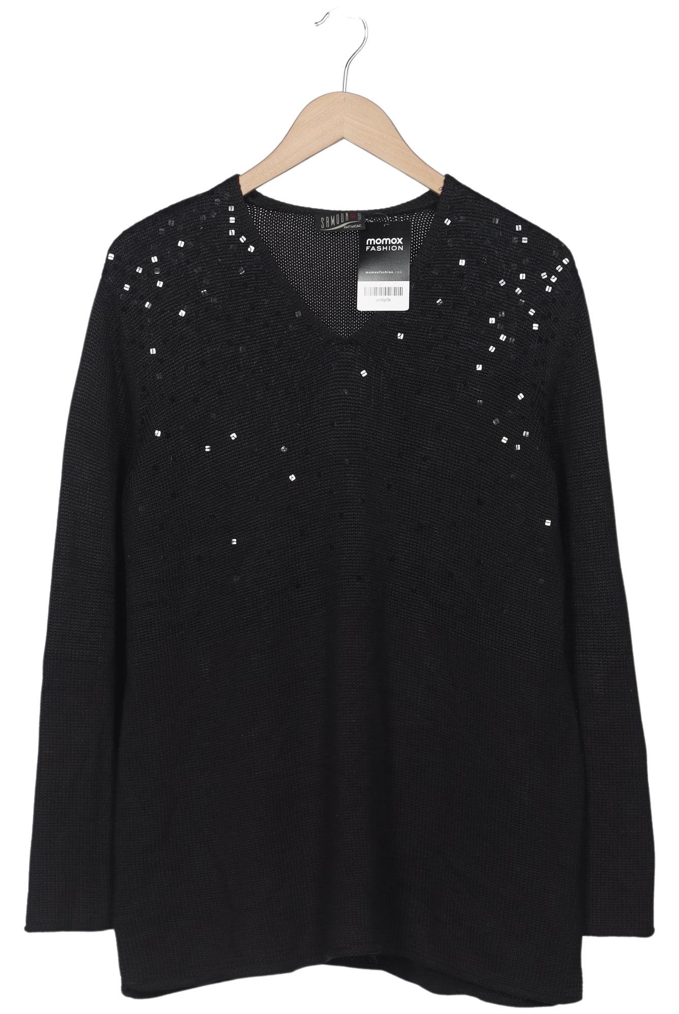 

Samoon by Gerry Weber Damen Pullover, schwarz, Gr. 46