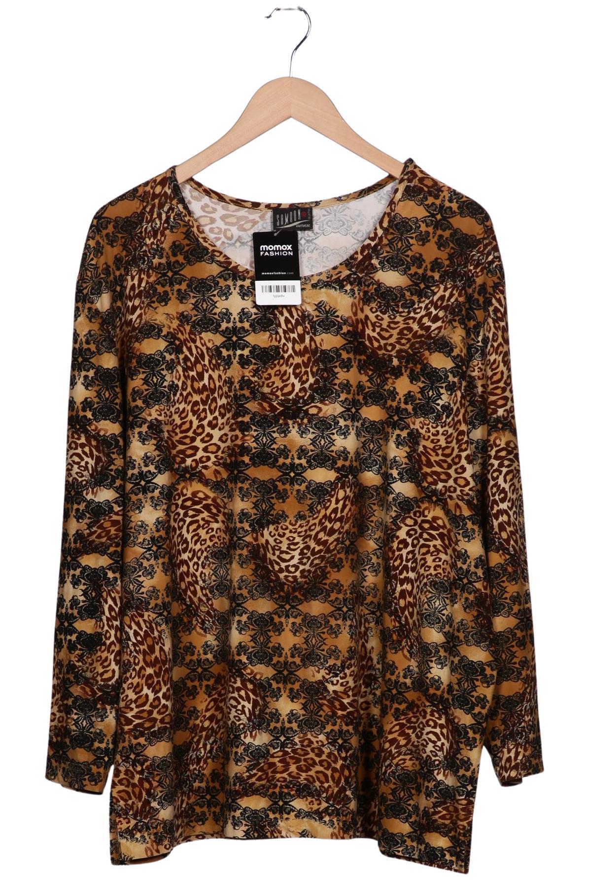 

Samoon by Gerry Weber Damen Langarmshirt, braun, Gr. 48