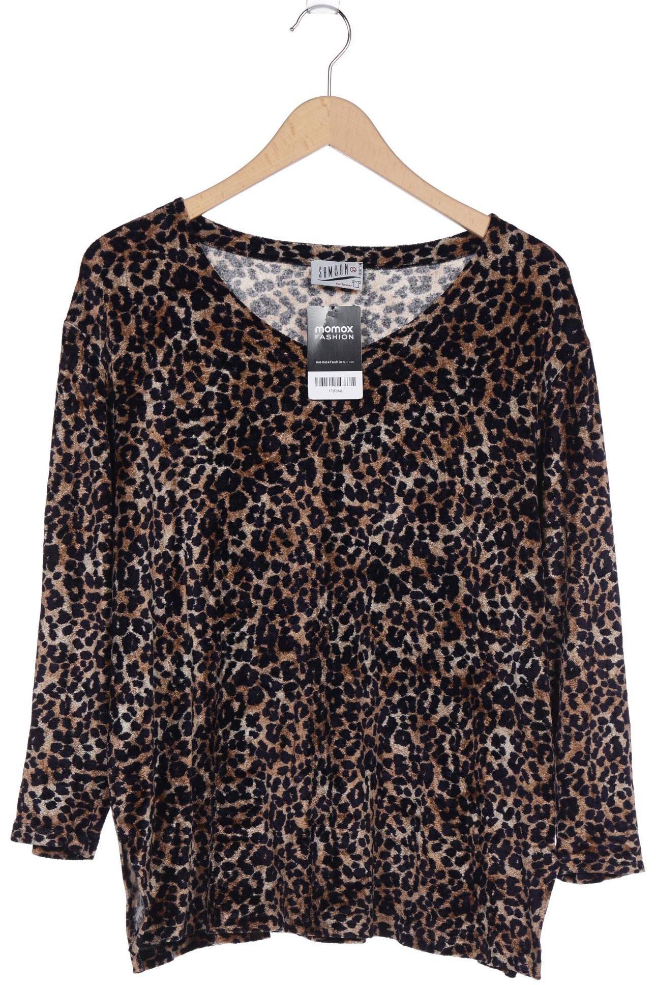 

Samoon by Gerry Weber Damen Langarmshirt, braun, Gr. 44