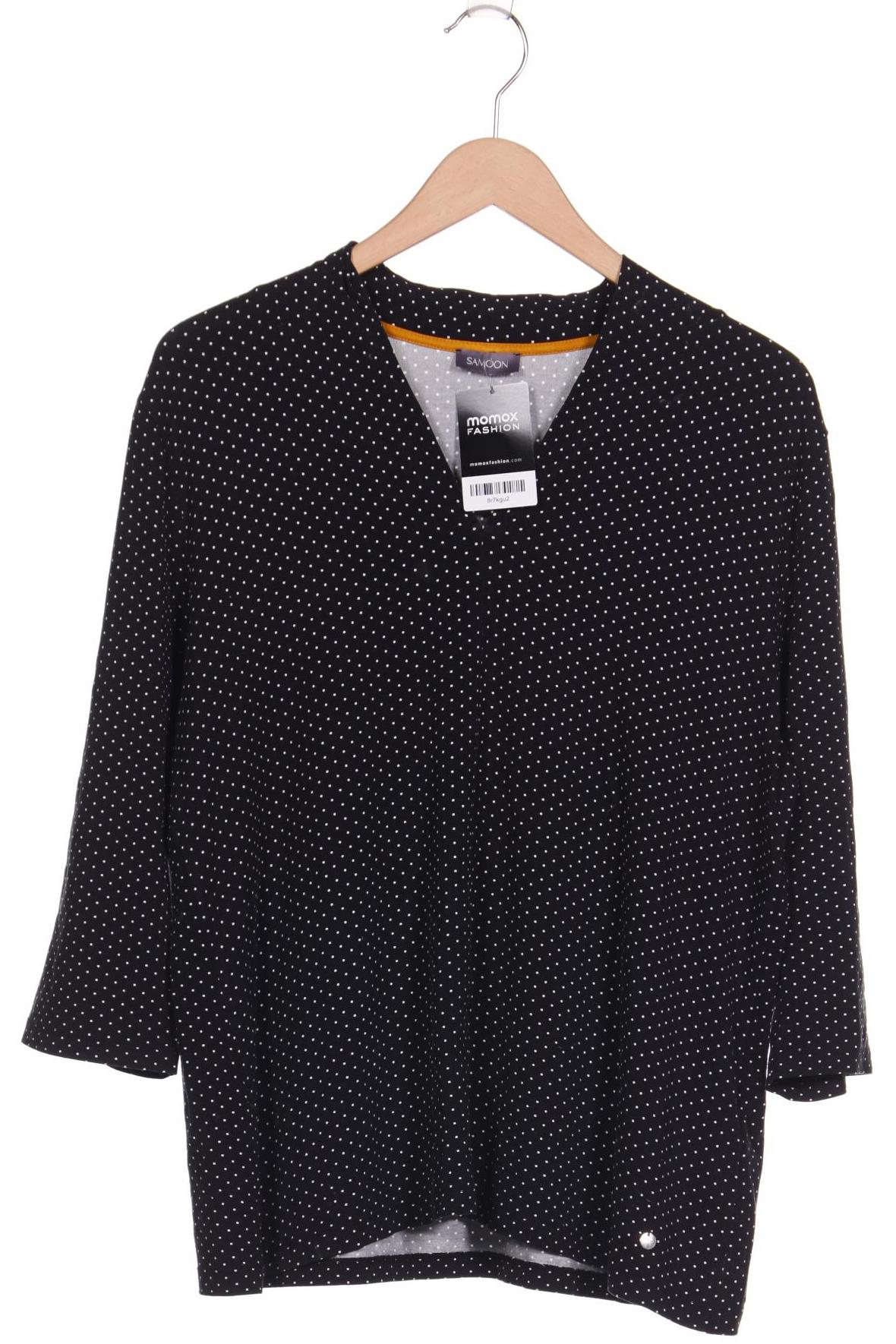 

SAMOON by Gerry Weber Damen Langarmshirt, schwarz