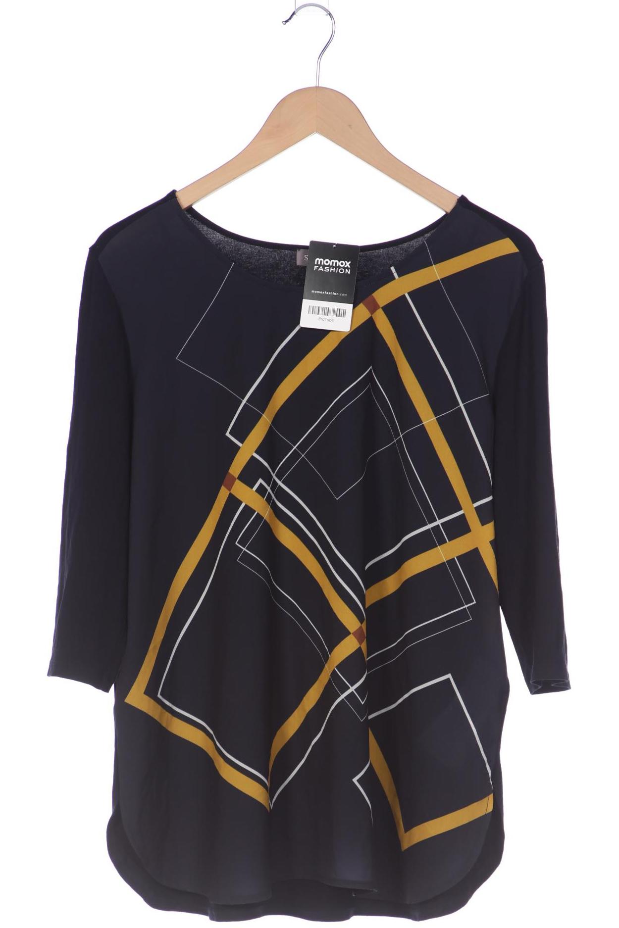 

Samoon by Gerry Weber Damen Langarmshirt, marineblau, Gr. 42