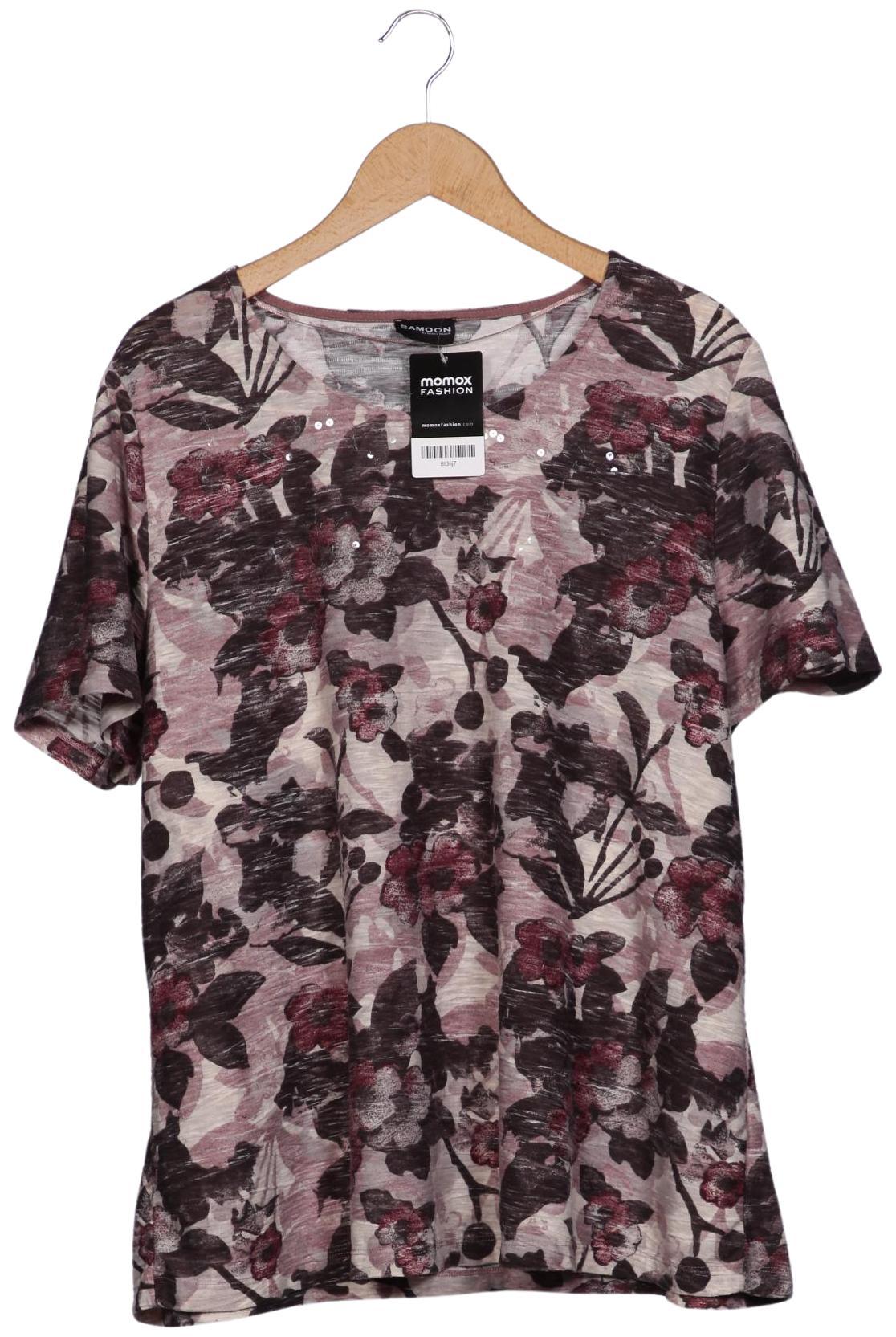 

Samoon by Gerry Weber Damen T-Shirt, mehrfarbig, Gr. 50