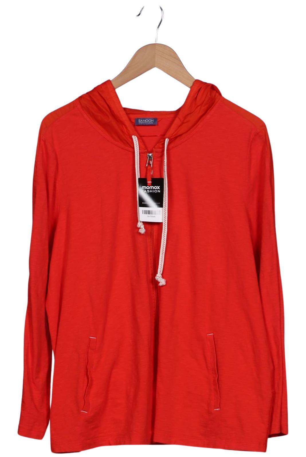 

Samoon by Gerry Weber Damen Kapuzenpullover, rot, Gr. 46
