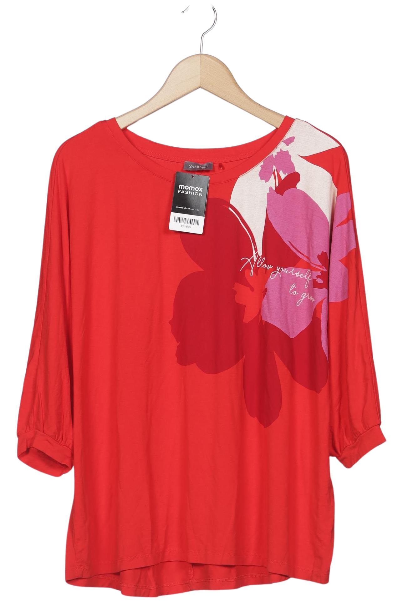 

Samoon by Gerry Weber Damen T-Shirt, rot, Gr. 48
