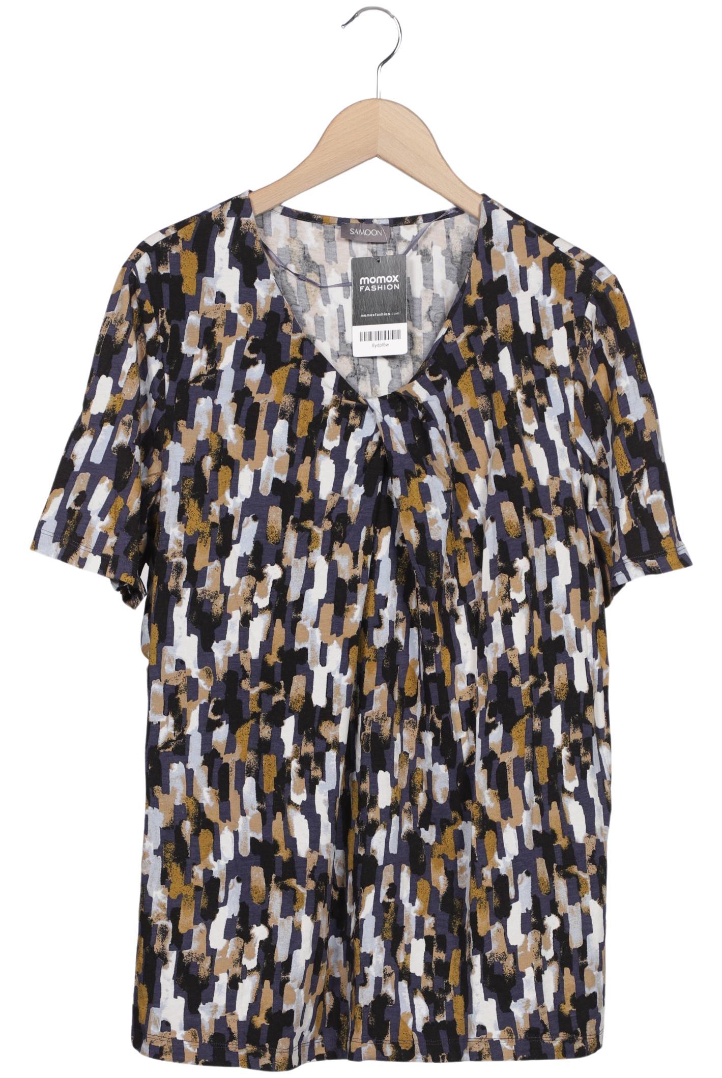 

Samoon by Gerry Weber Damen T-Shirt, mehrfarbig, Gr. 48