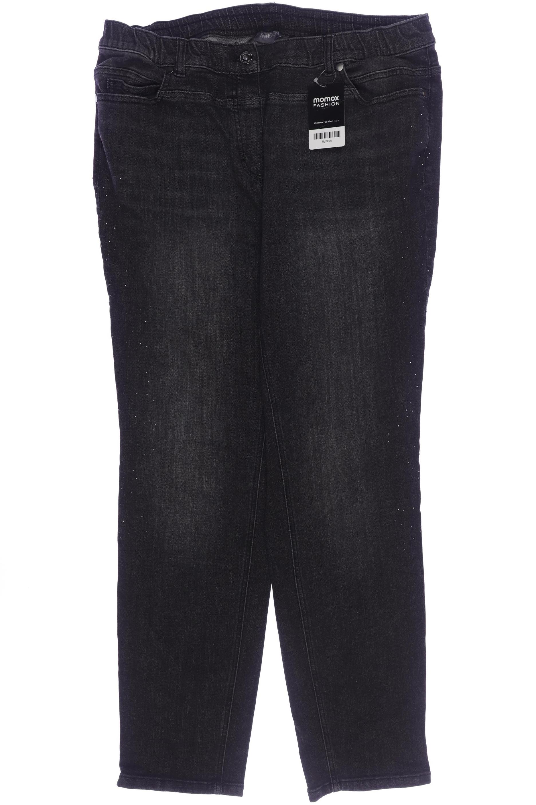 

Samoon by Gerry Weber Damen Jeans, schwarz, Gr. 46