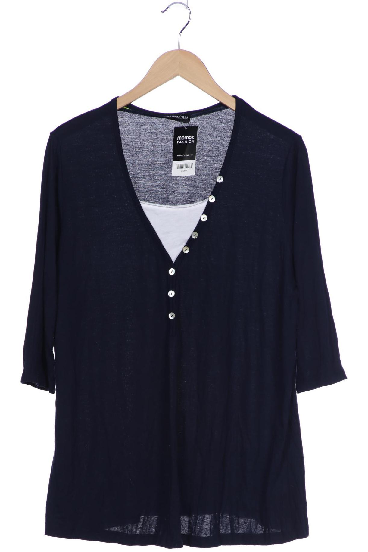 

Samoon by Gerry Weber Damen Langarmshirt, marineblau, Gr. 44