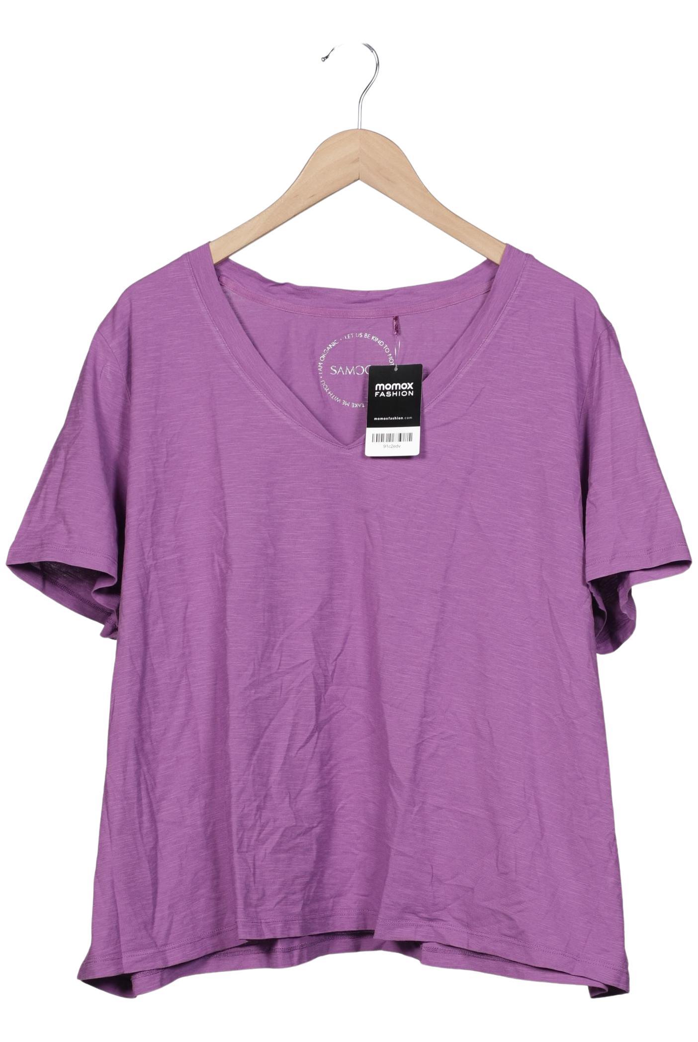 Thumbnail - Samoon by Gerry Weber Damen T-Shirt, flieder, Gr. 52