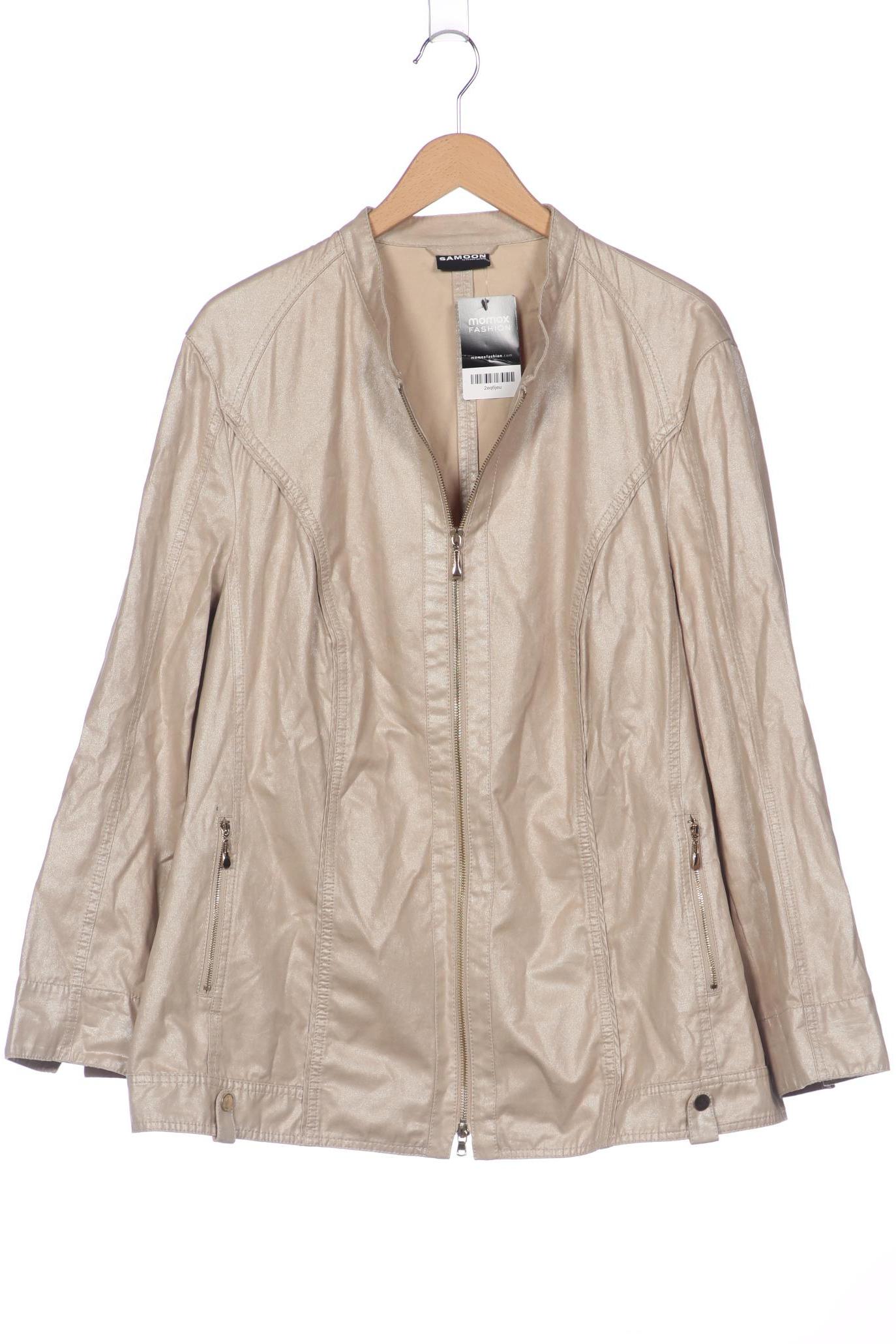 

Samoon by Gerry Weber Damen Jacke, beige, Gr. 48