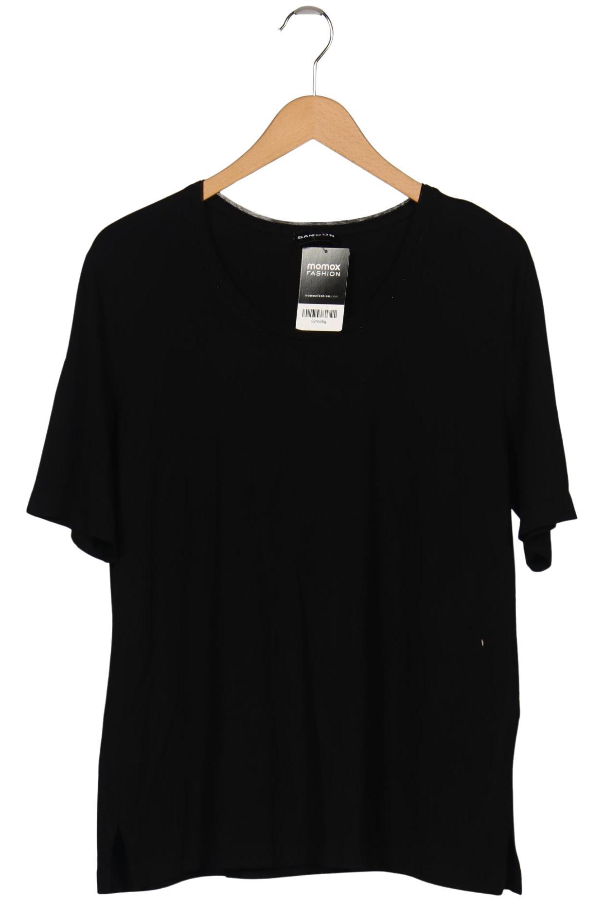 

Samoon by Gerry Weber Damen T-Shirt, schwarz, Gr. 48