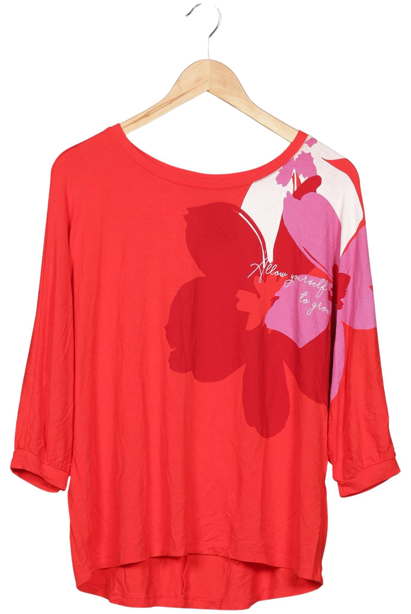 

Samoon by Gerry Weber Damen Langarmshirt, rot, Gr. 42