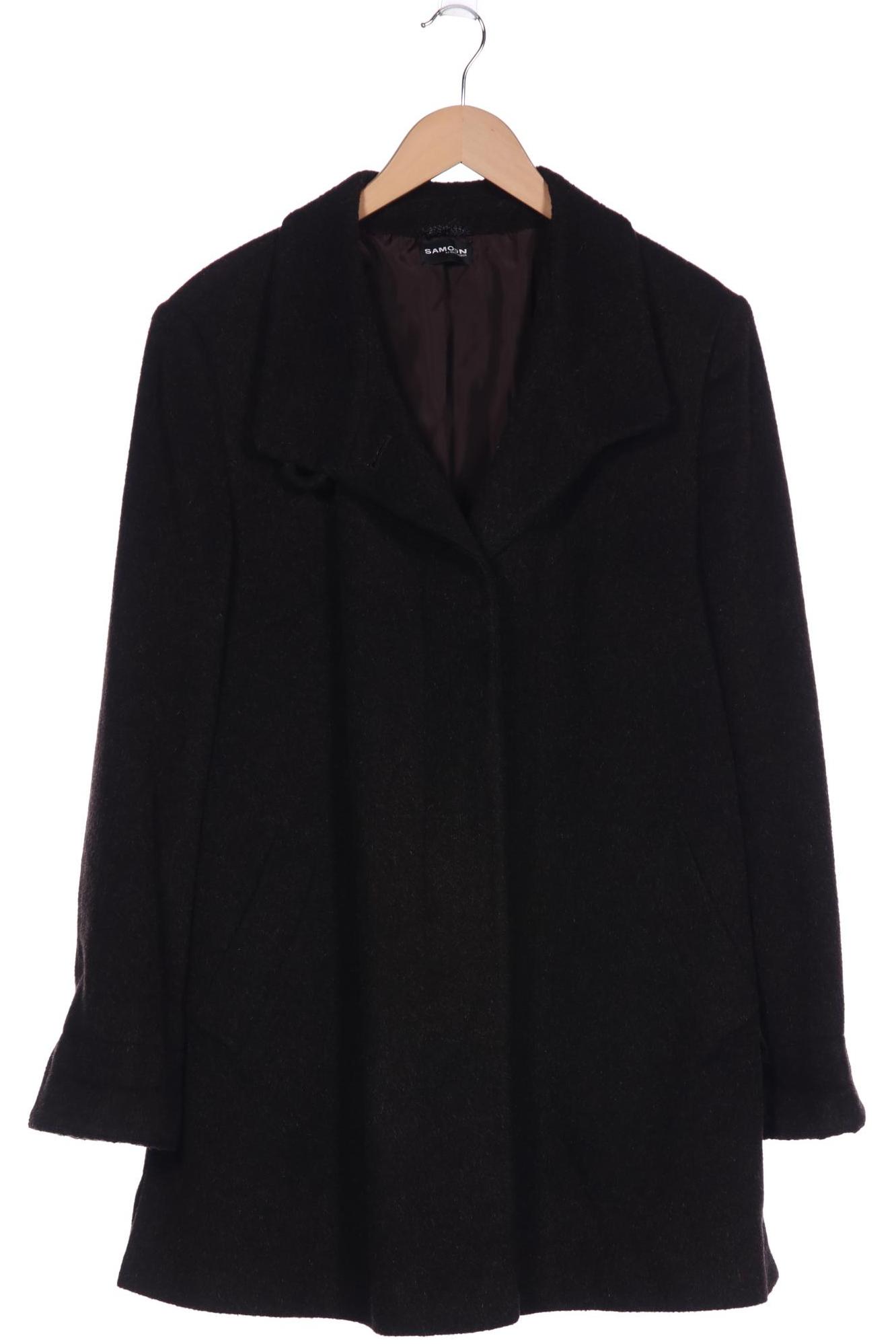 

Samoon by Gerry Weber Damen Mantel, schwarz, Gr. 48