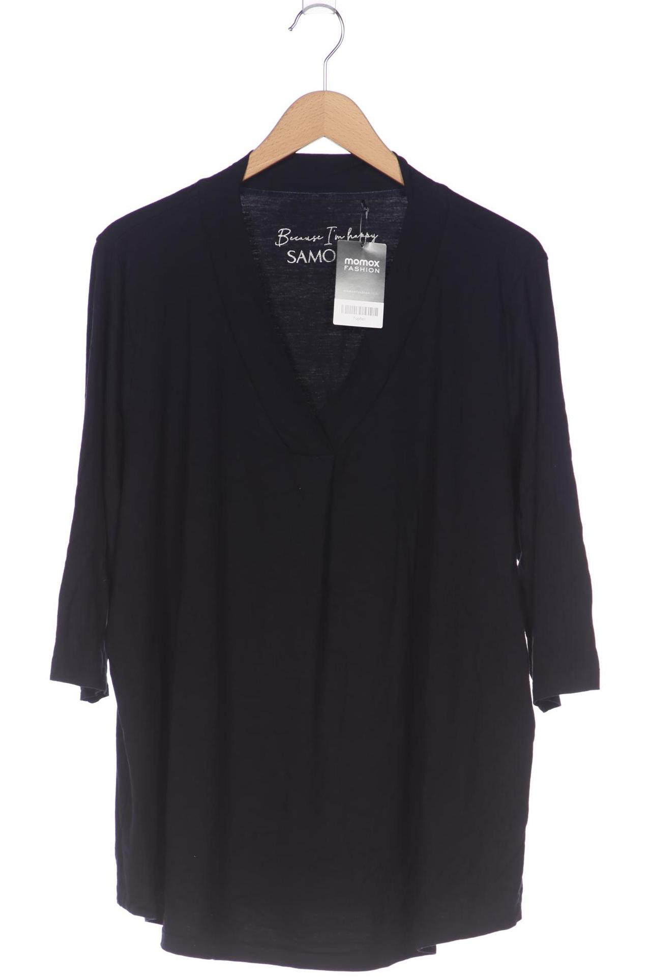 

Samoon by Gerry Weber Damen Langarmshirt, marineblau, Gr. 48