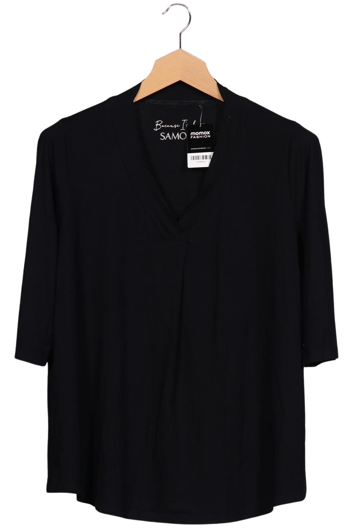 

Samoon by Gerry Weber Damen Langarmshirt, marineblau, Gr. 48