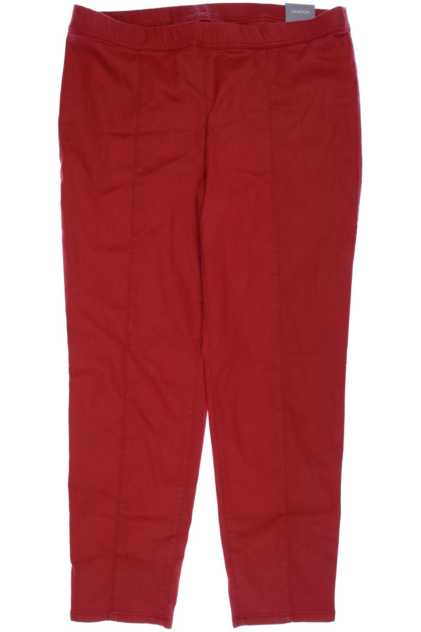 

Samoon by Gerry Weber Damen Stoffhose, rot, Gr. 48
