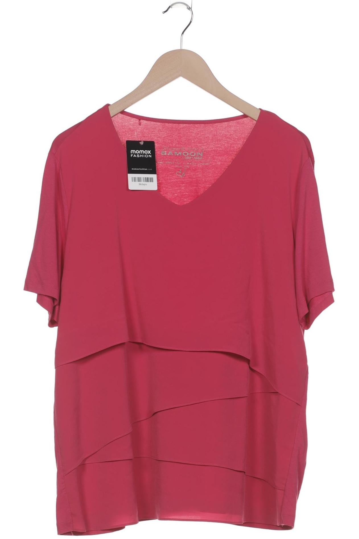 

Samoon by Gerry Weber Damen T-Shirt, pink, Gr. 46