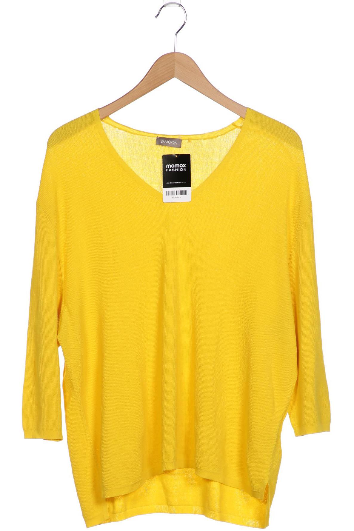 

Samoon by Gerry Weber Damen Pullover, gelb, Gr. 46
