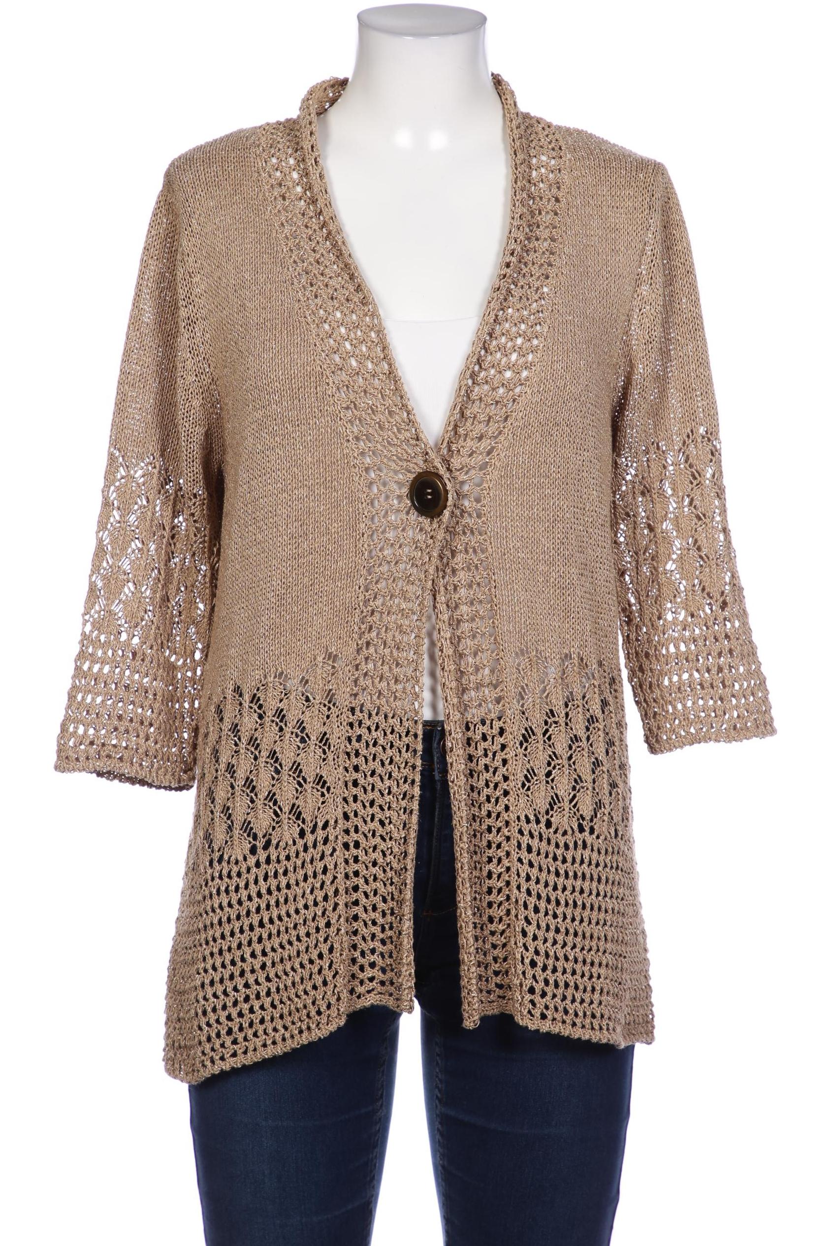 

Samoon by Gerry Weber Damen Strickjacke, beige, Gr. 38