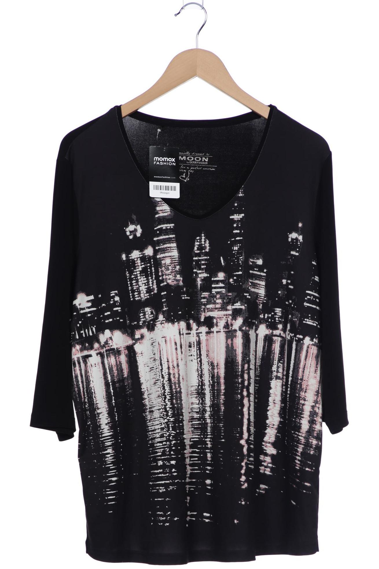 

Samoon by Gerry Weber Damen Langarmshirt, schwarz, Gr. 44