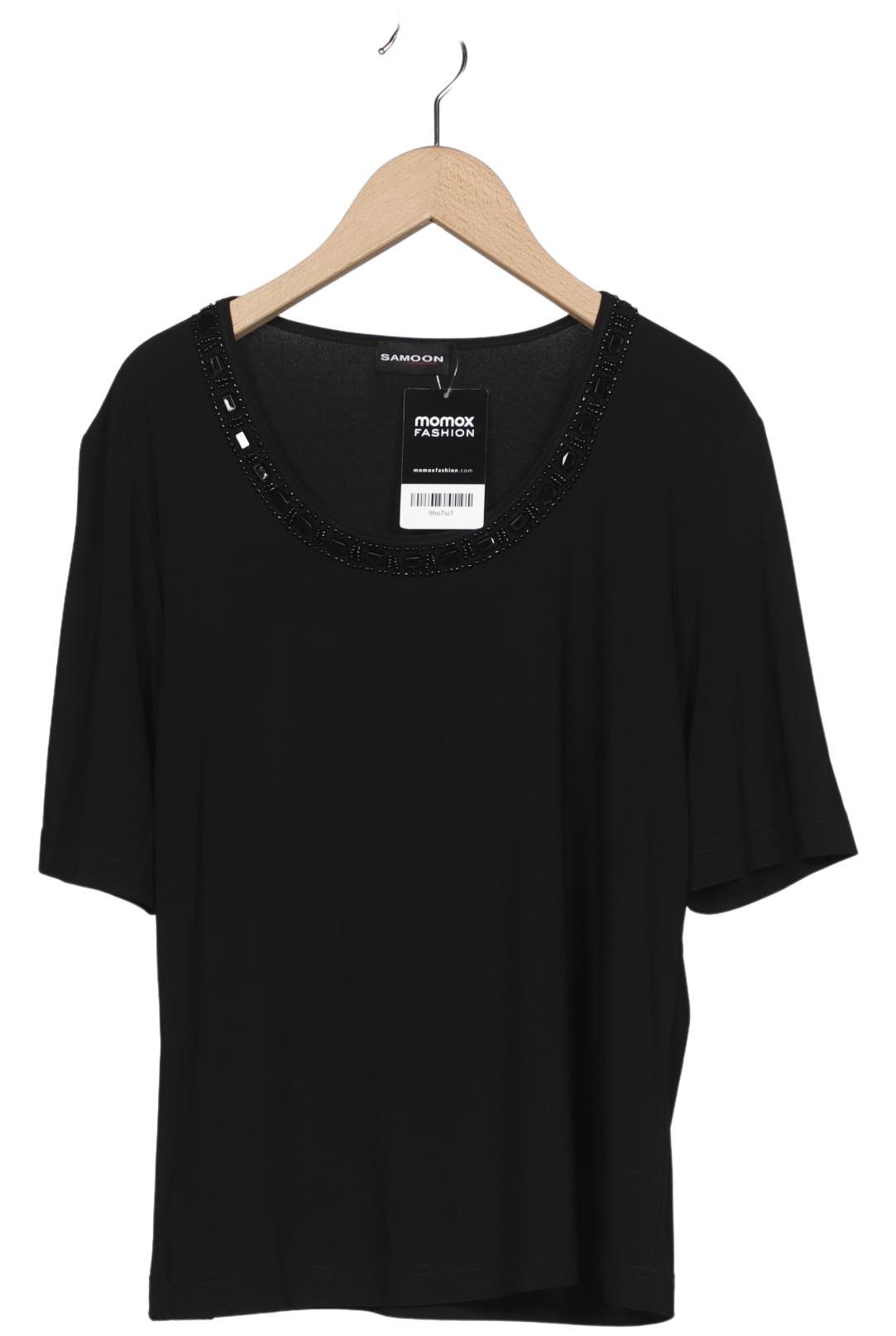 

Samoon by Gerry Weber Damen T-Shirt, schwarz, Gr. 40