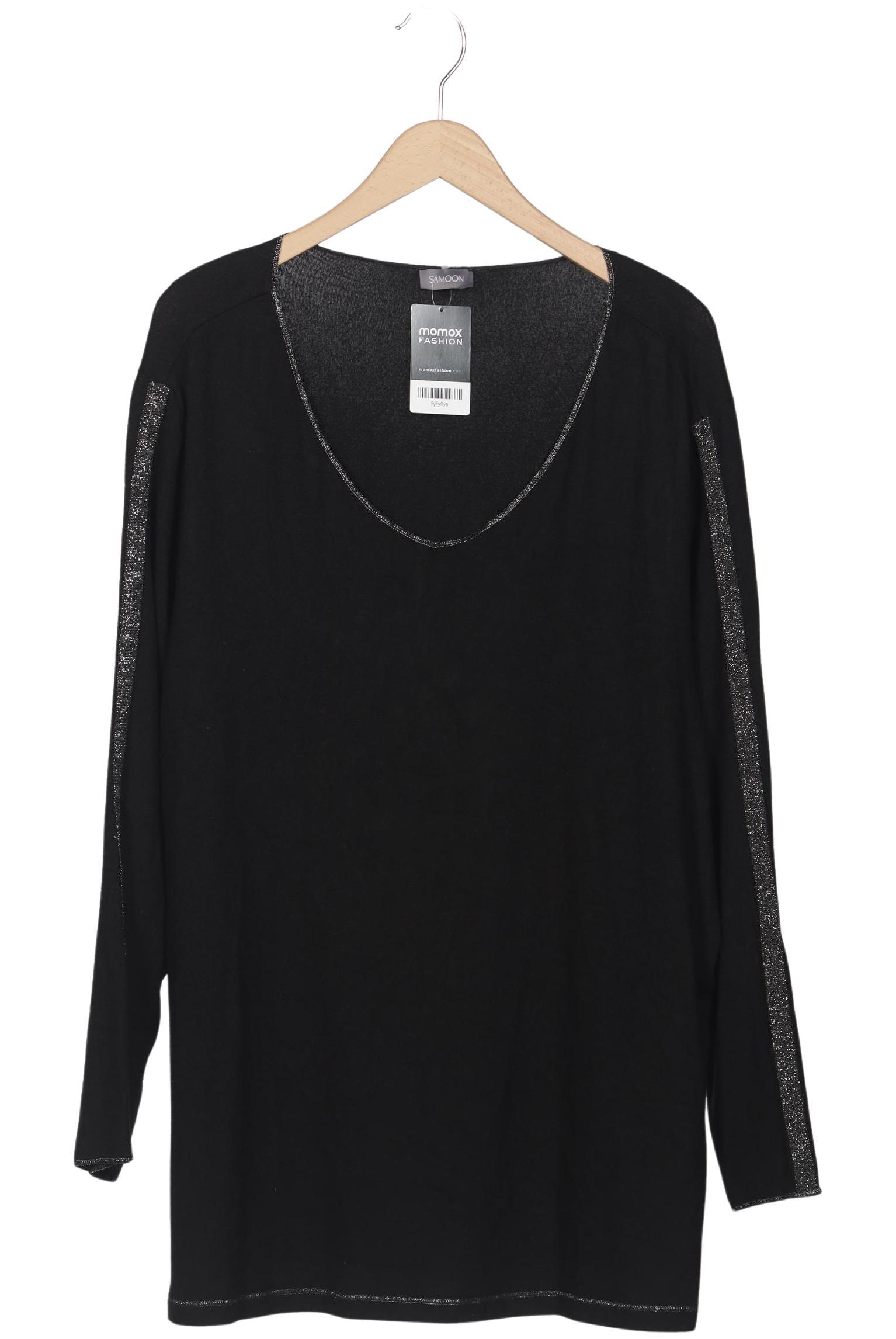 

Samoon by Gerry Weber Damen Pullover, schwarz, Gr. 52