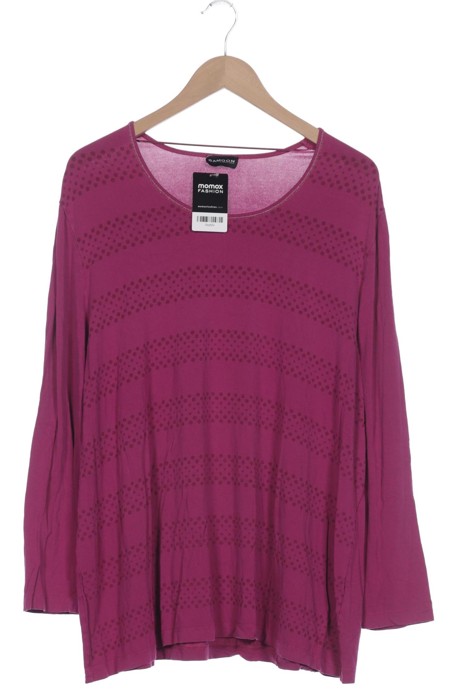 

Samoon by Gerry Weber Damen Langarmshirt, pink, Gr. 52