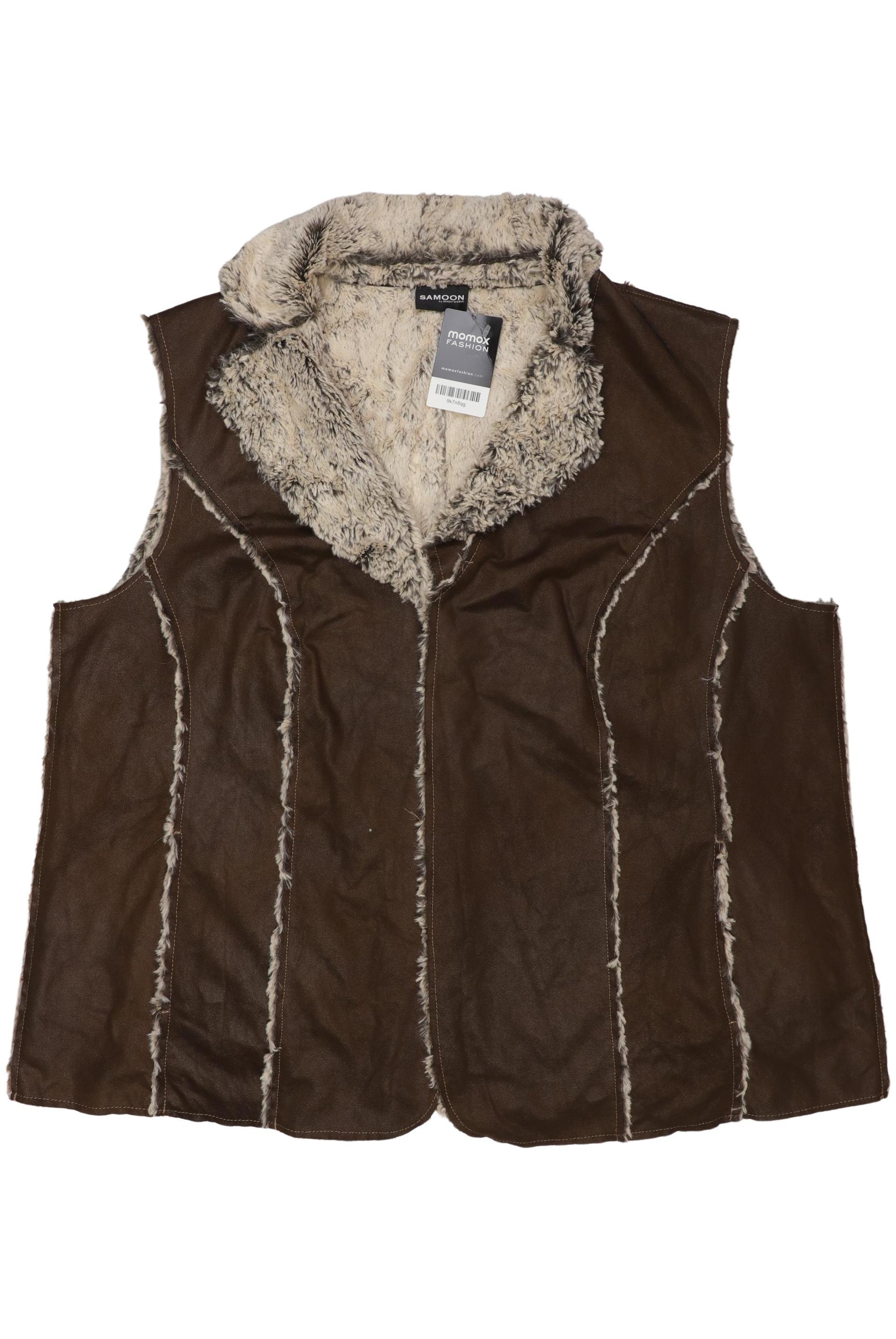

Samoon by Gerry Weber Damen Weste, braun, Gr. 52