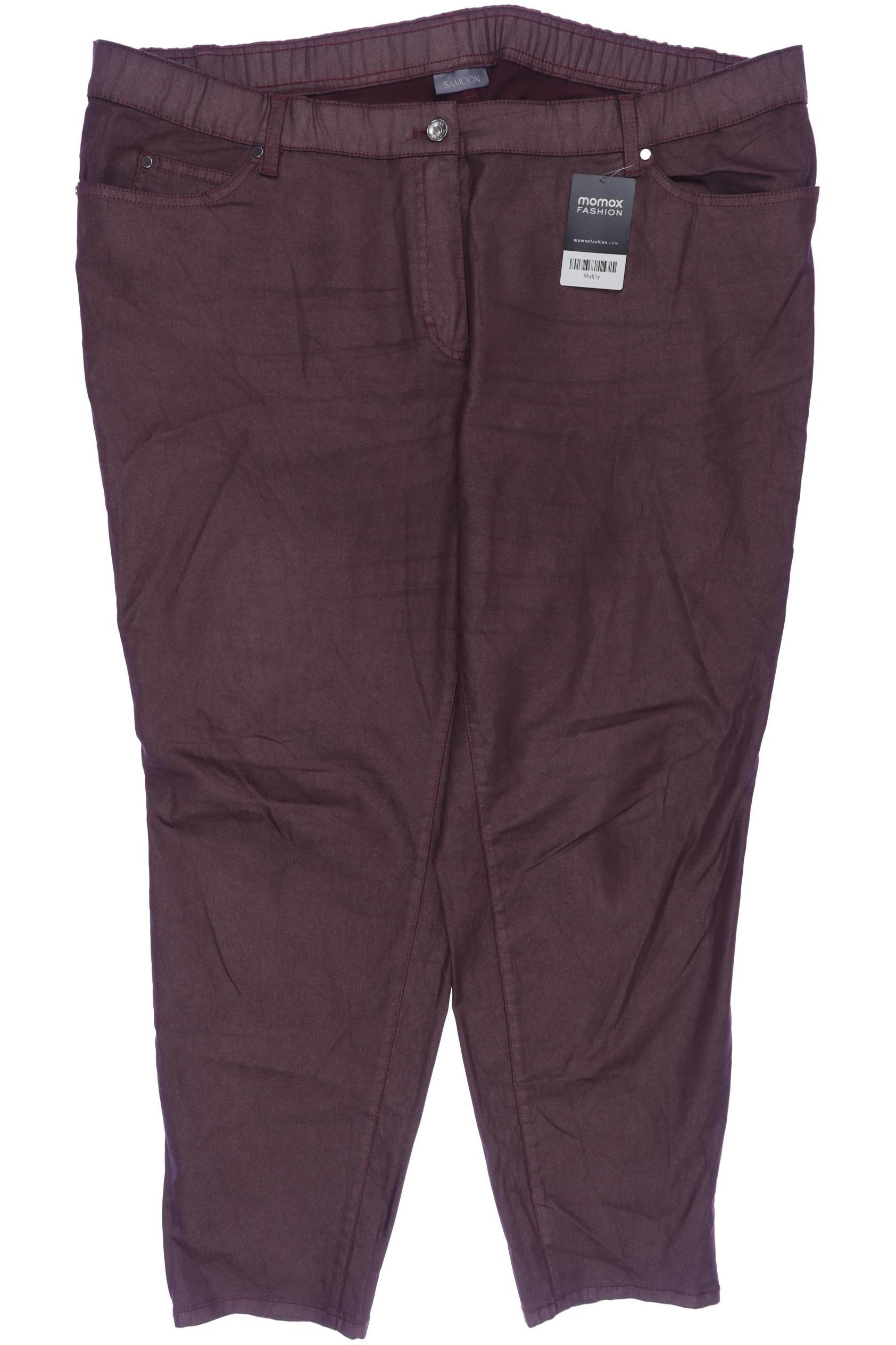 

Samoon by Gerry Weber Damen Stoffhose, bordeaux, Gr. 52