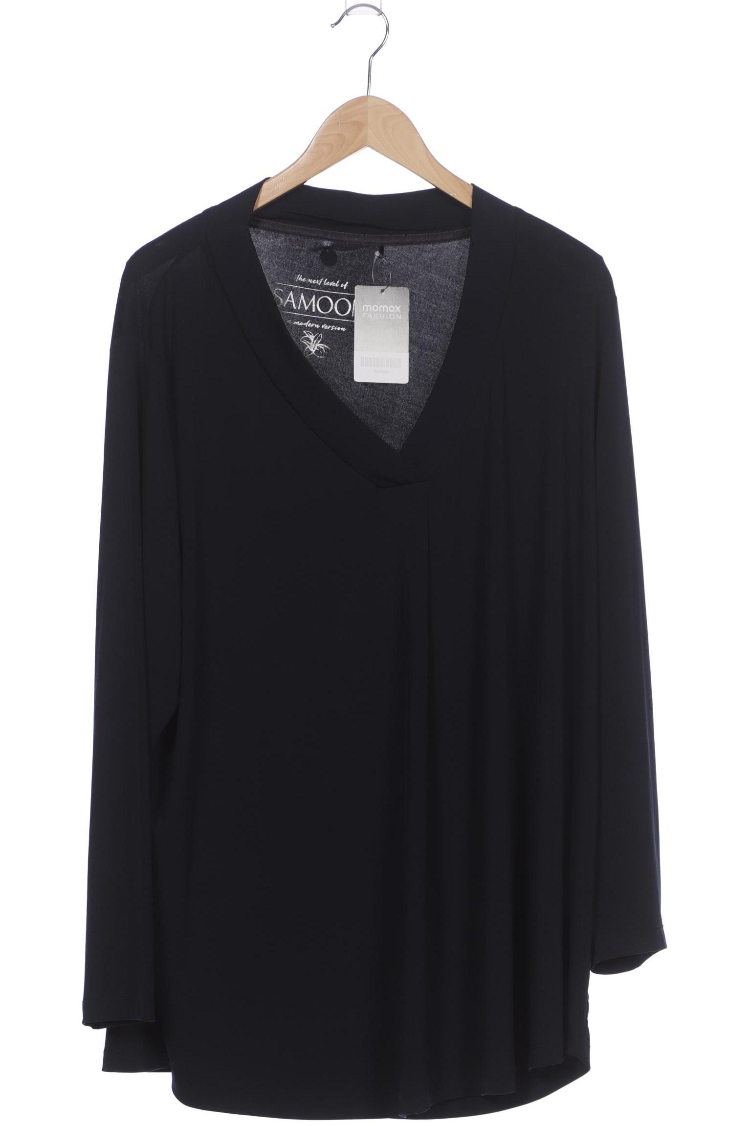 

Samoon by Gerry Weber Damen Langarmshirt, marineblau, Gr. 52