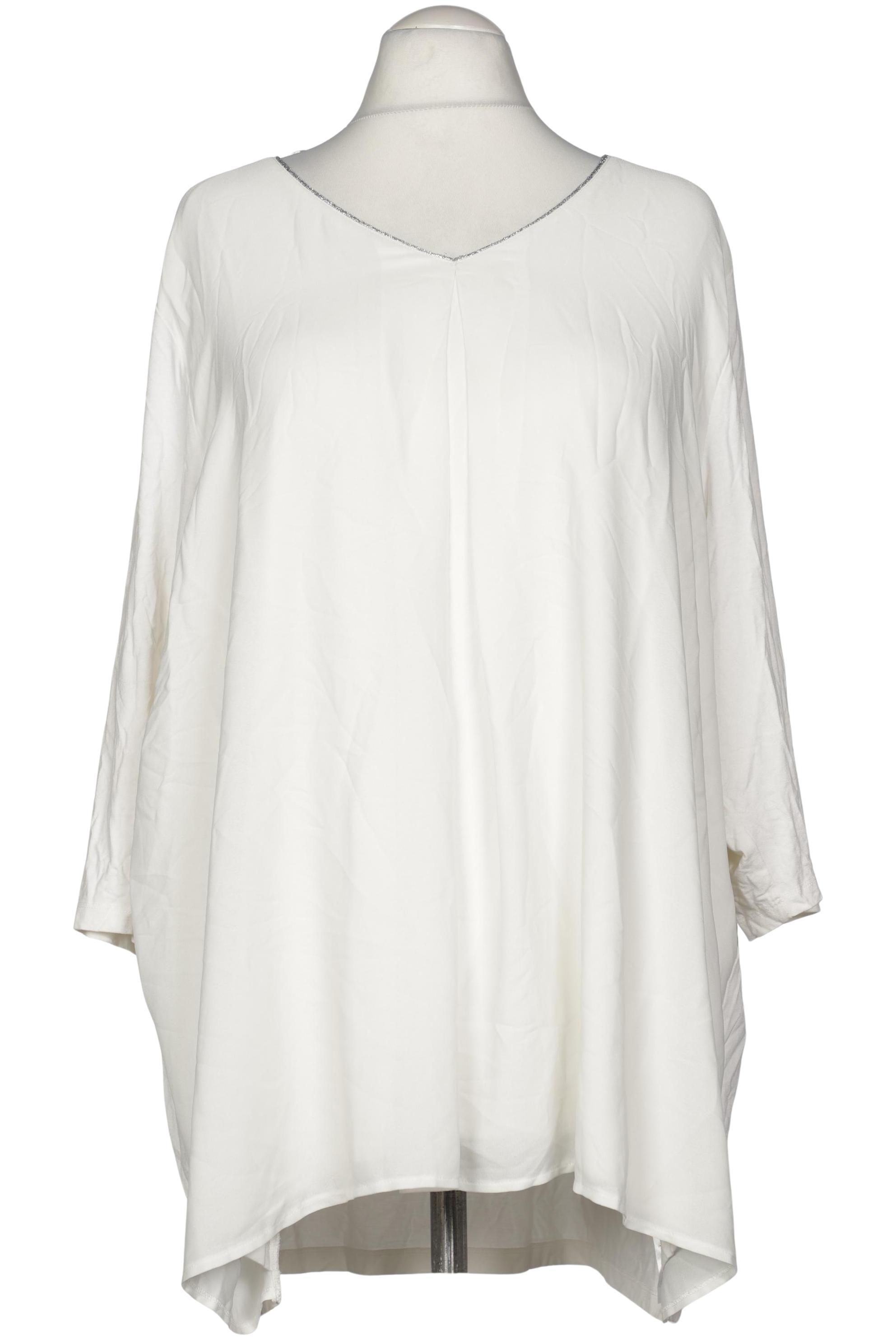 

Samoon by Gerry Weber Damen Langarmshirt, weiß, Gr. 54