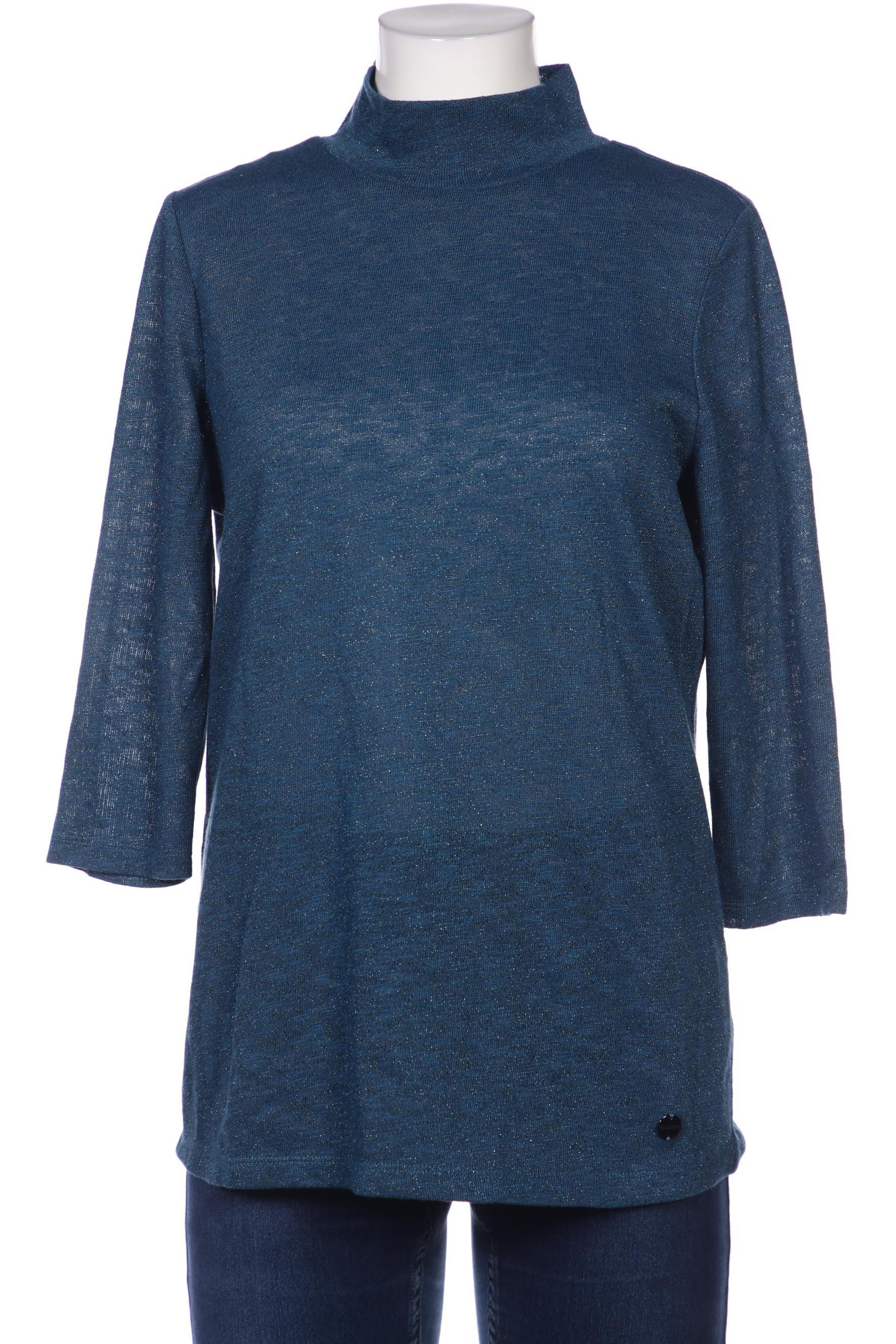 

Samoon by Gerry Weber Damen Langarmshirt, blau, Gr. 42