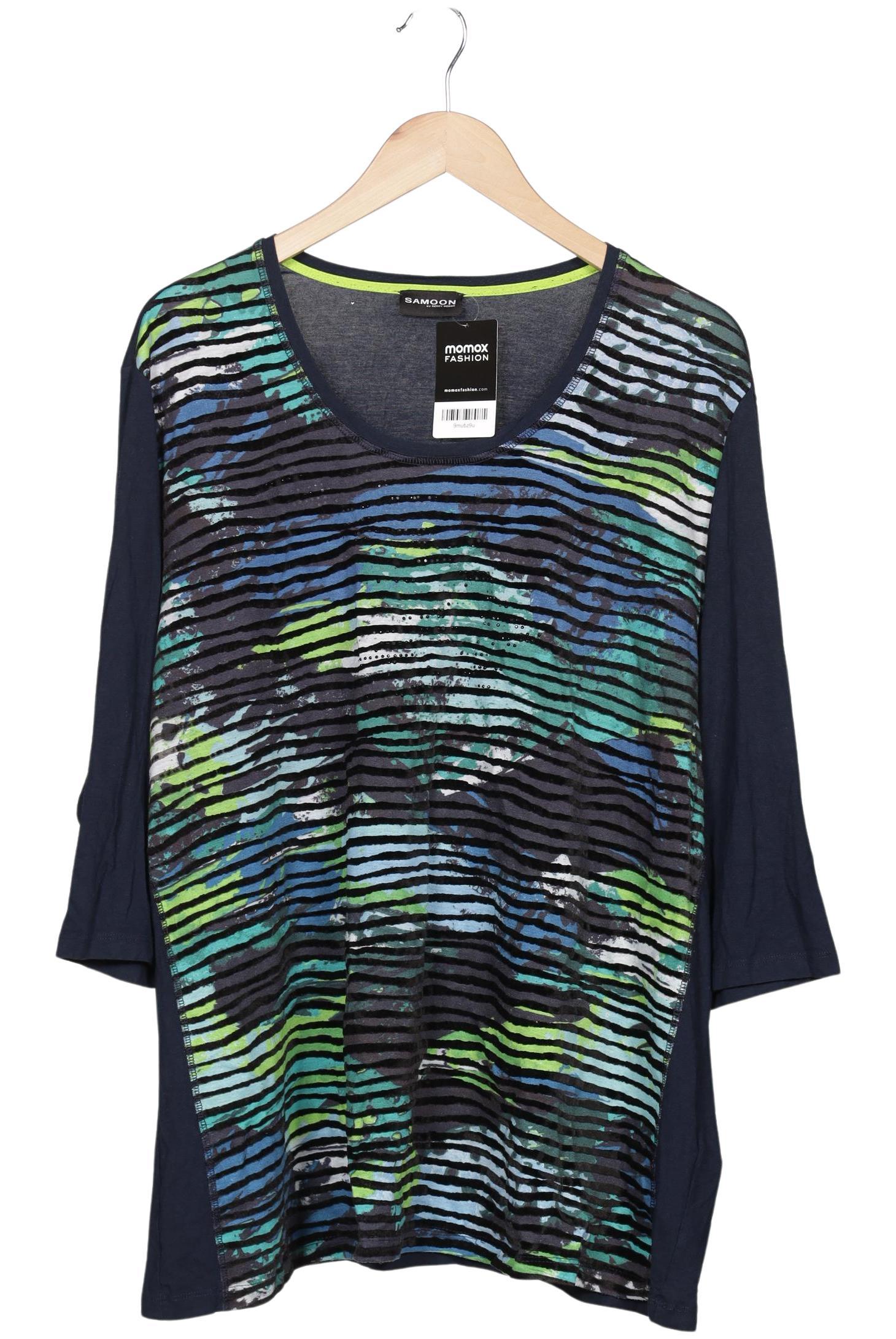 

Samoon by Gerry Weber Damen Langarmshirt, mehrfarbig, Gr. 52