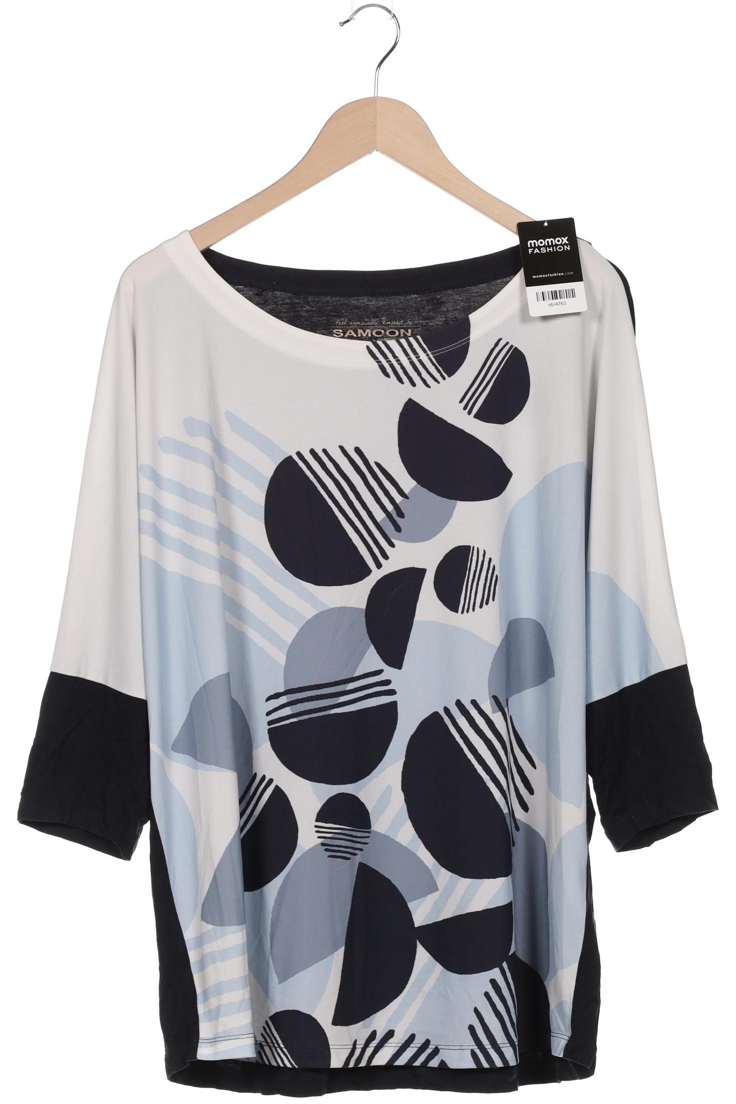 

Samoon by Gerry Weber Damen Langarmshirt, mehrfarbig, Gr. 48