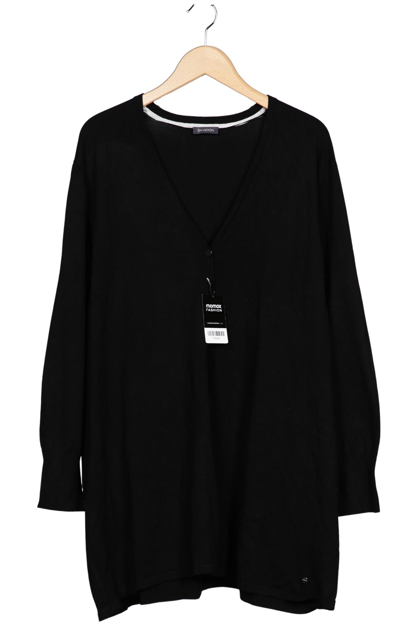 

Samoon by Gerry Weber Damen Strickjacke, schwarz, Gr. 46