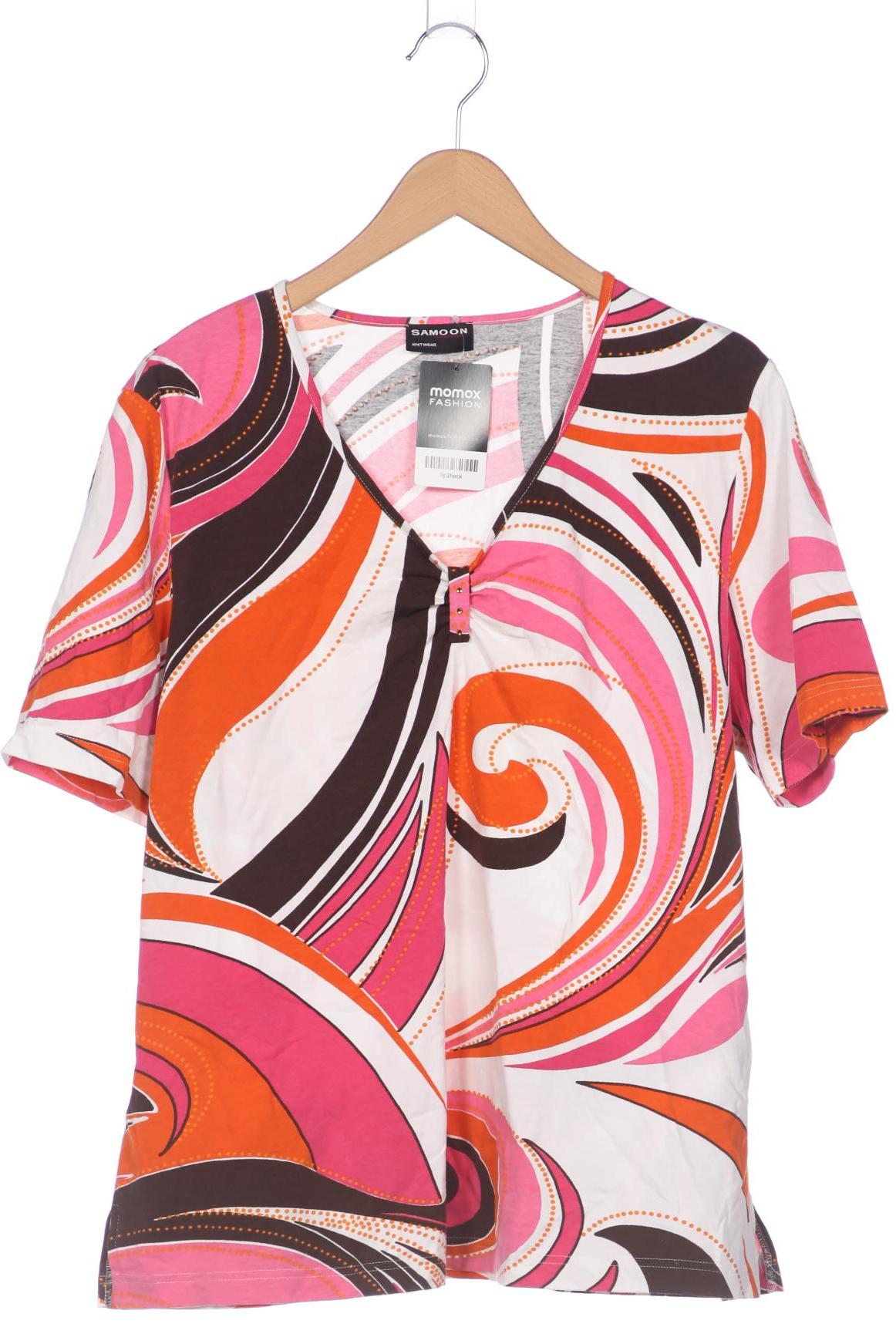 

Samoon by Gerry Weber Damen T-Shirt, weiß, Gr. 46