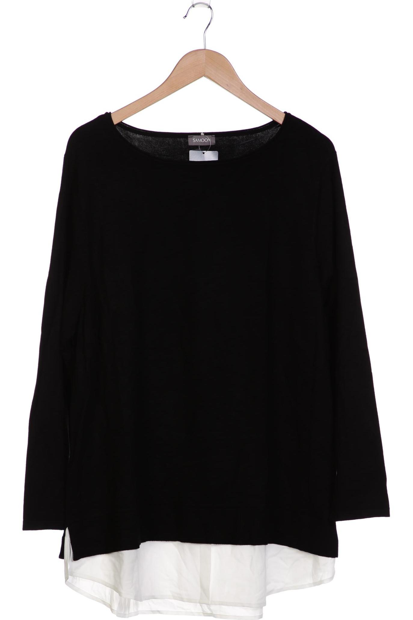 

Samoon by Gerry Weber Damen Pullover, schwarz, Gr. 48