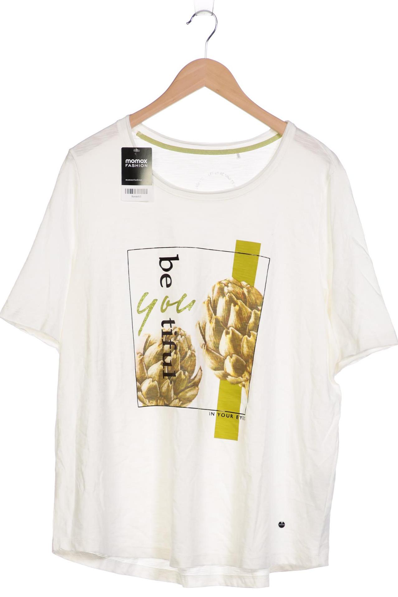 

Samoon by Gerry Weber Damen T-Shirt, cremeweiß, Gr. 48