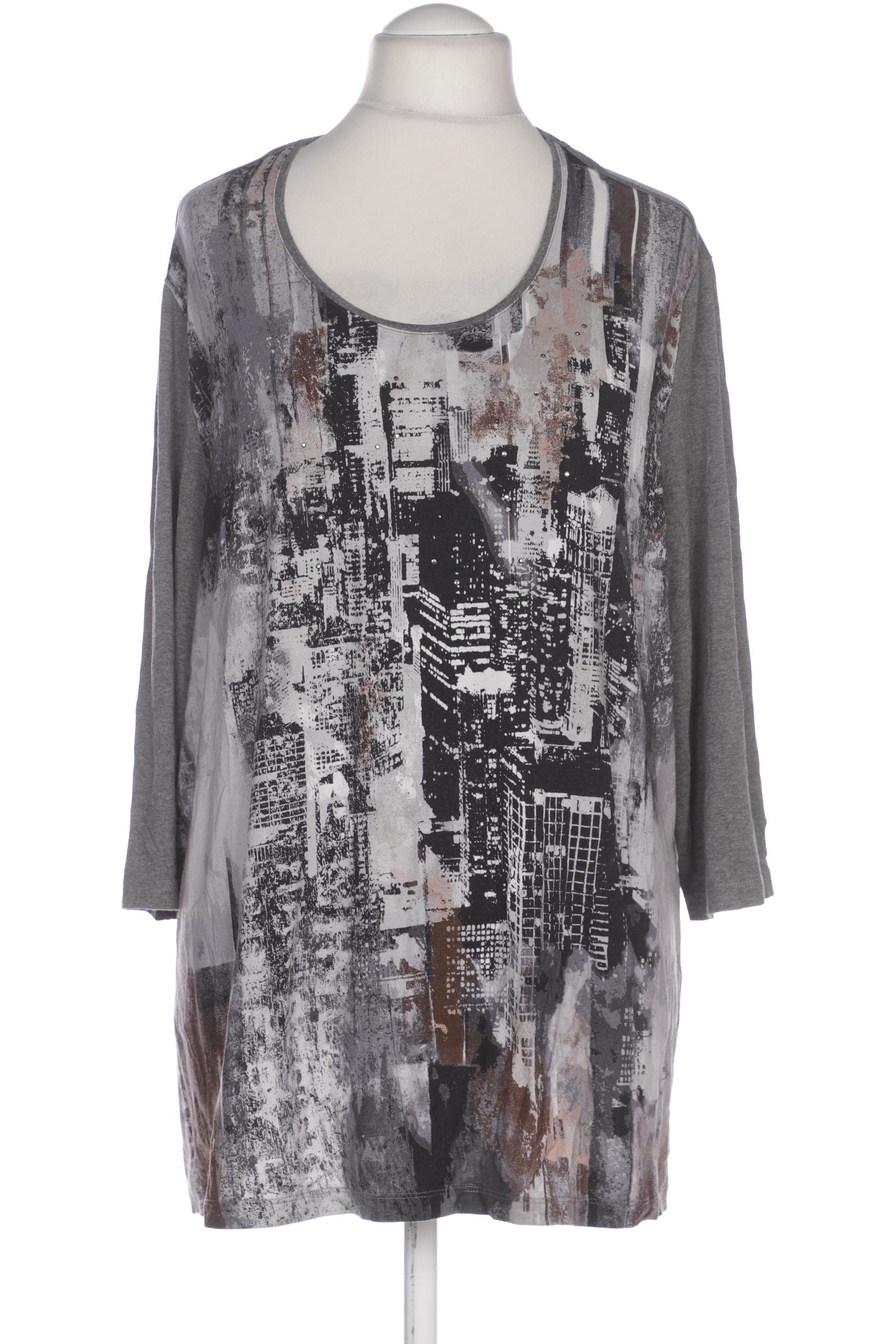 

Samoon by Gerry Weber Damen Langarmshirt, grau, Gr. 54