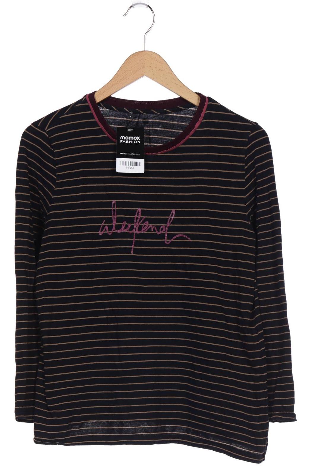 

Samoon by Gerry Weber Damen Langarmshirt, schwarz, Gr. 42