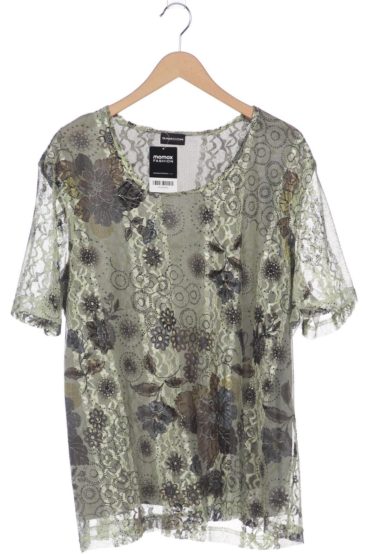 

Samoon by Gerry Weber Damen T-Shirt, grün, Gr. 52
