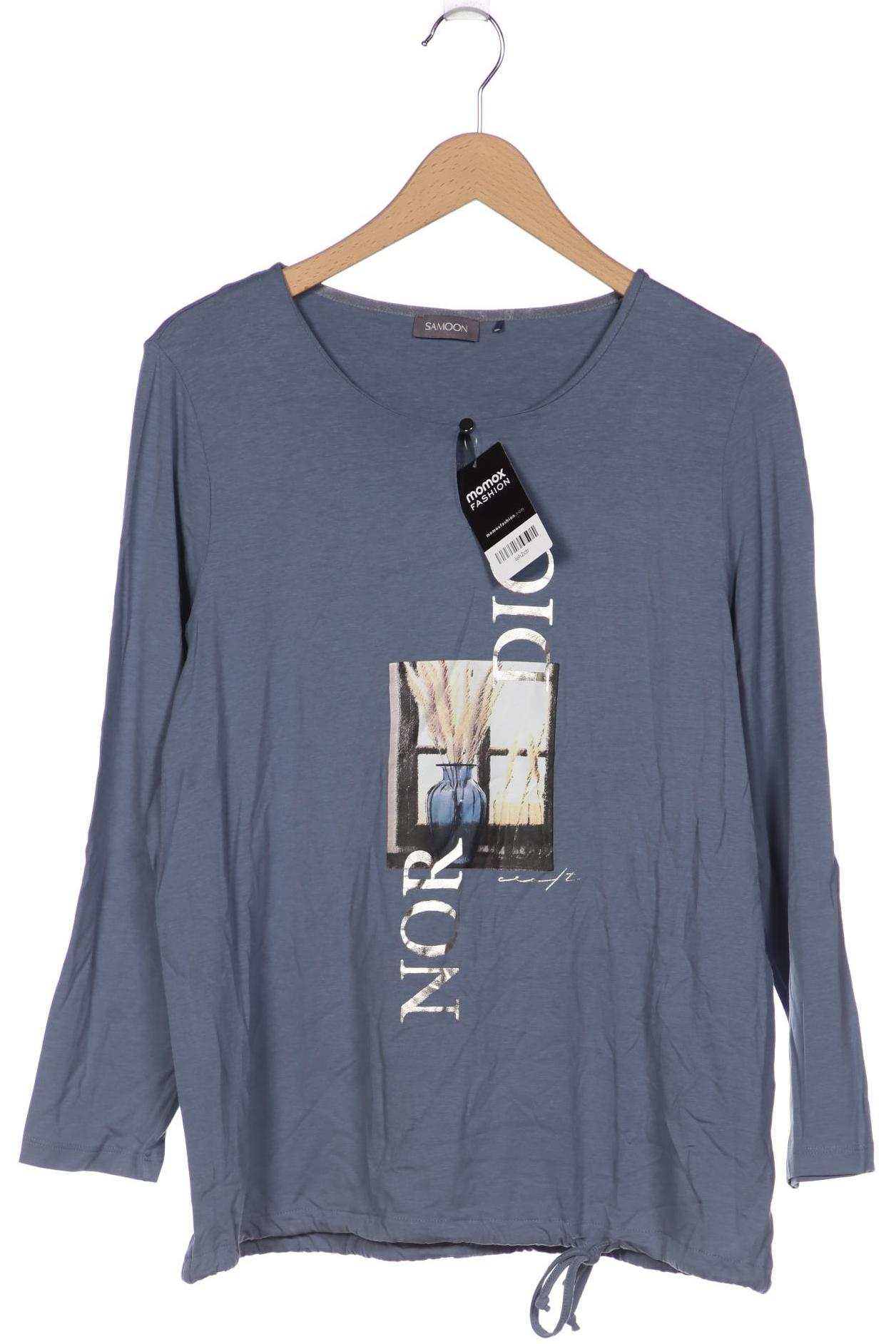 

SAMOON by Gerry Weber Damen Langarmshirt, blau