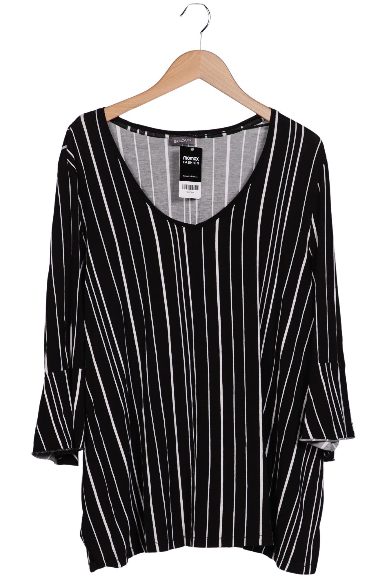 

Samoon by Gerry Weber Damen Langarmshirt, schwarz, Gr. 50