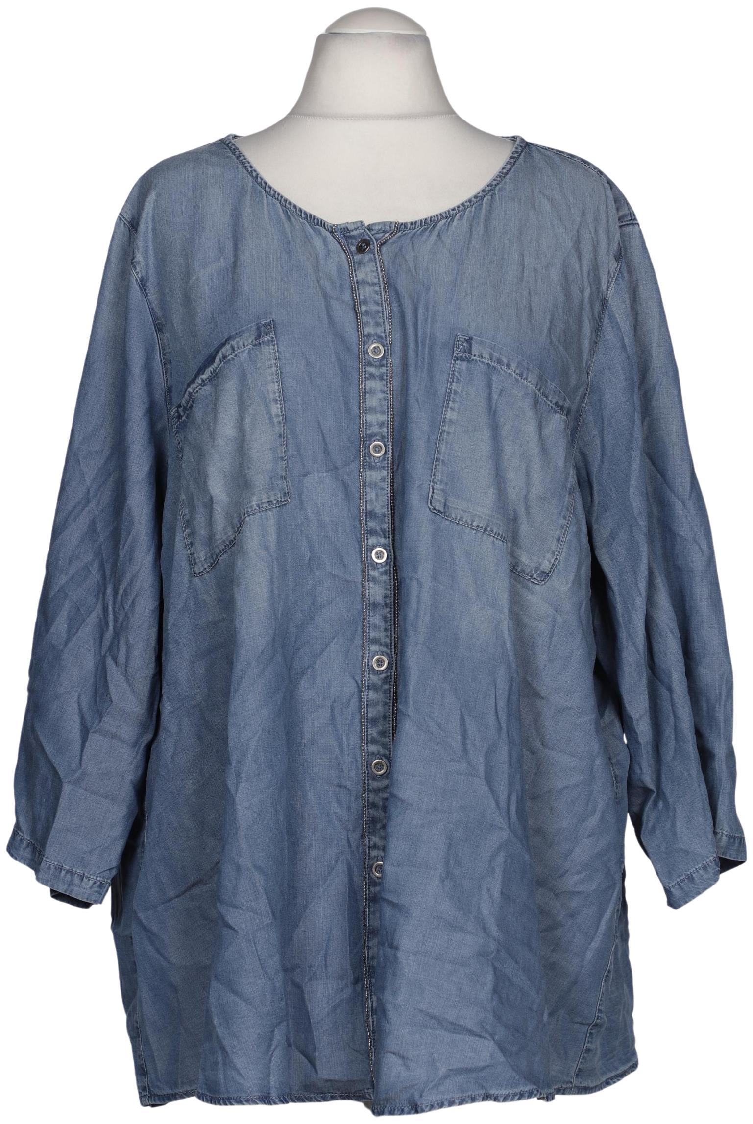 

Samoon by Gerry Weber Damen Bluse, blau, Gr. 54