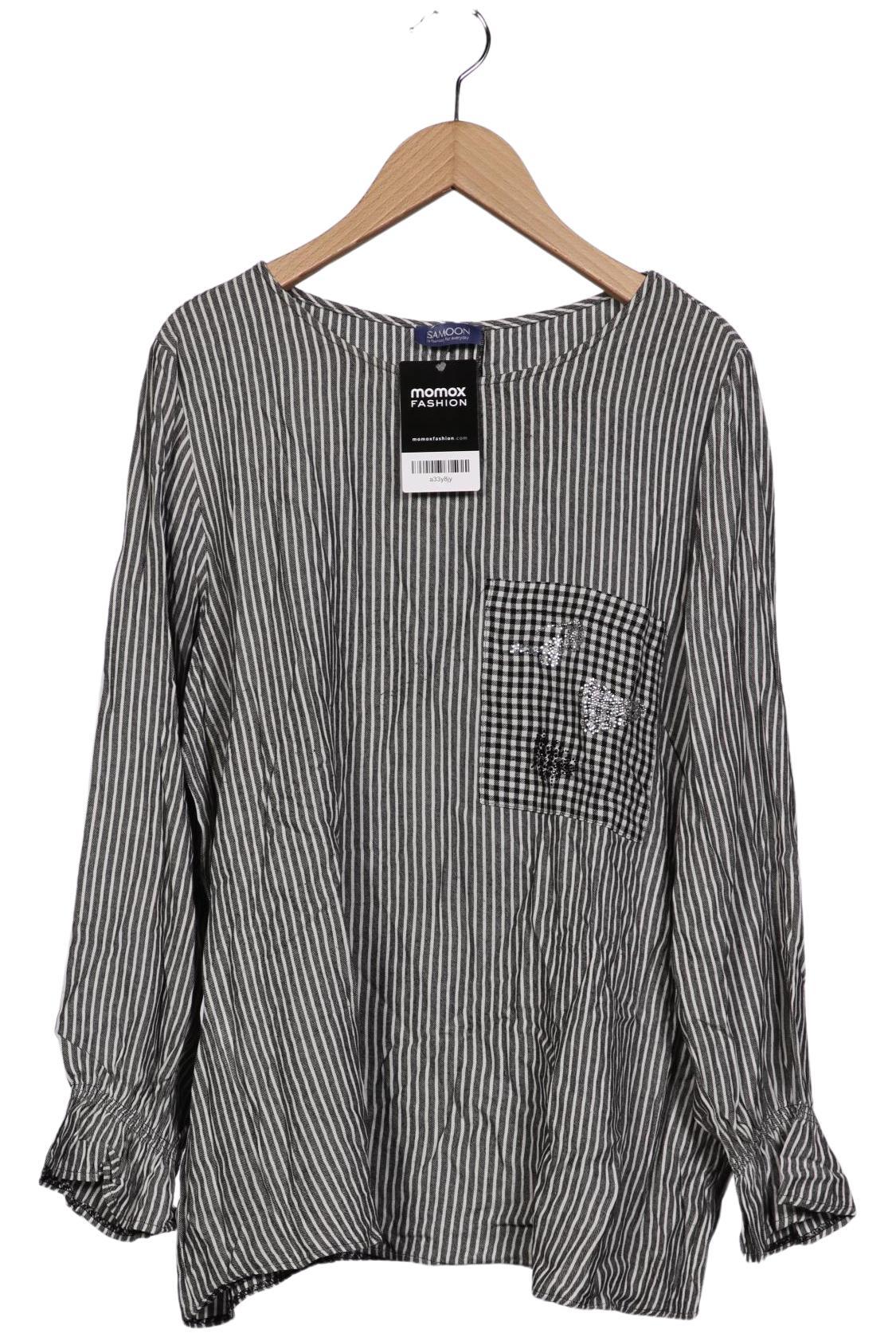 

Samoon by Gerry Weber Damen Langarmshirt, grau, Gr. 42