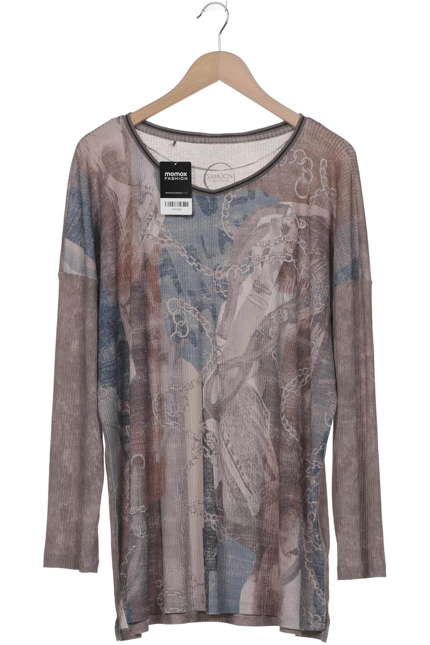 

Samoon by Gerry Weber Damen Langarmshirt, braun, Gr. 52
