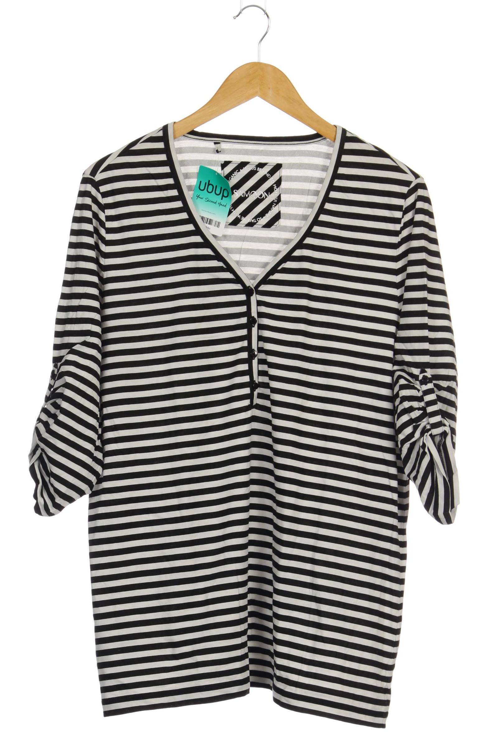 

Samoon by Gerry Weber Damen Langarmshirt, schwarz, Gr. 44