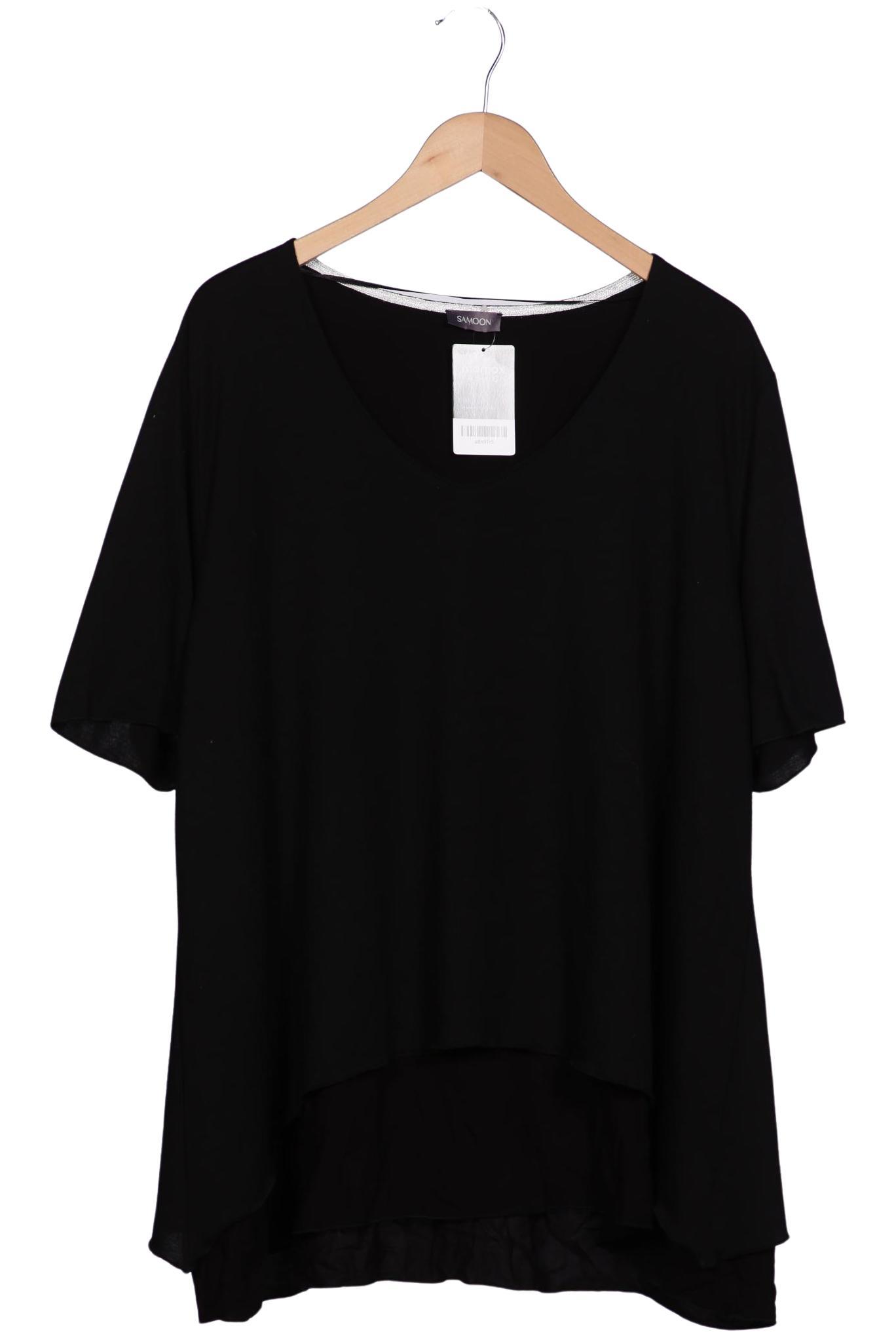 

Samoon by Gerry Weber Damen T-Shirt, schwarz, Gr. 52